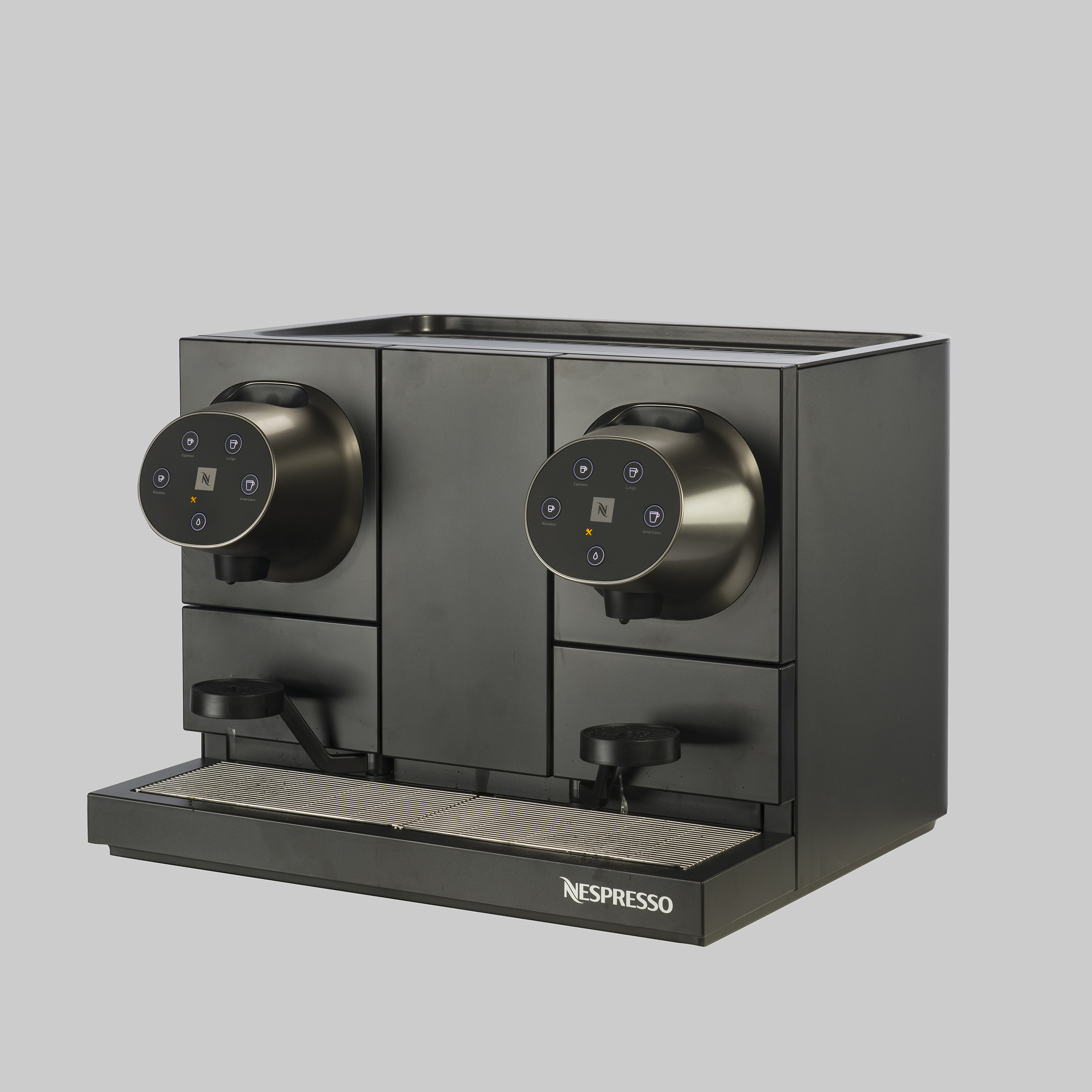 Espressomaschine BLACKLINE DUO Schwarz mieten bei ADEXPO
