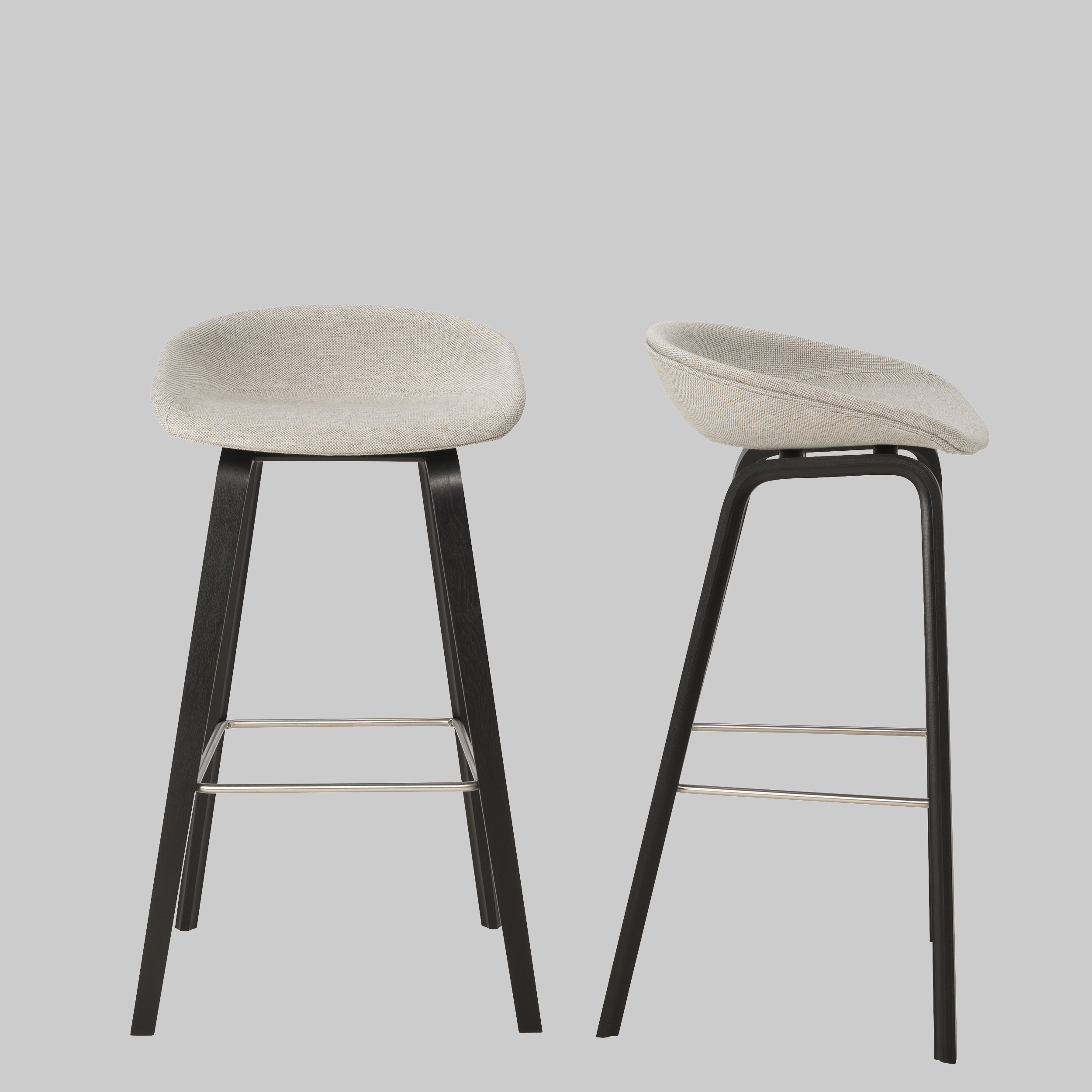 Barhocker ABOUT A BARSTOOL Grau / Schwarz mieten bei ADEXPO