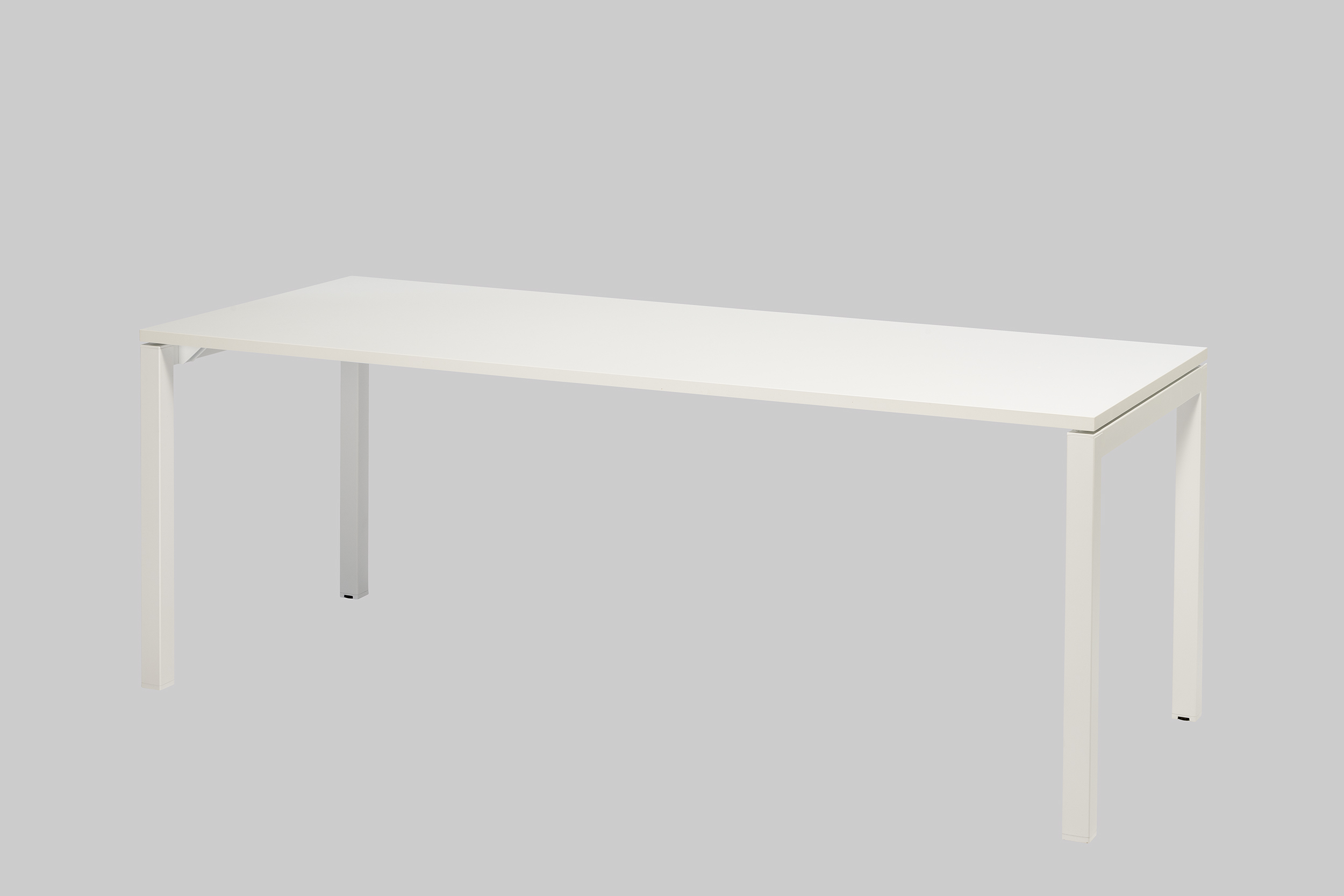 Schreibtisch SQUARE 200×80 Weiss / Weiss mieten bei ADEXPO