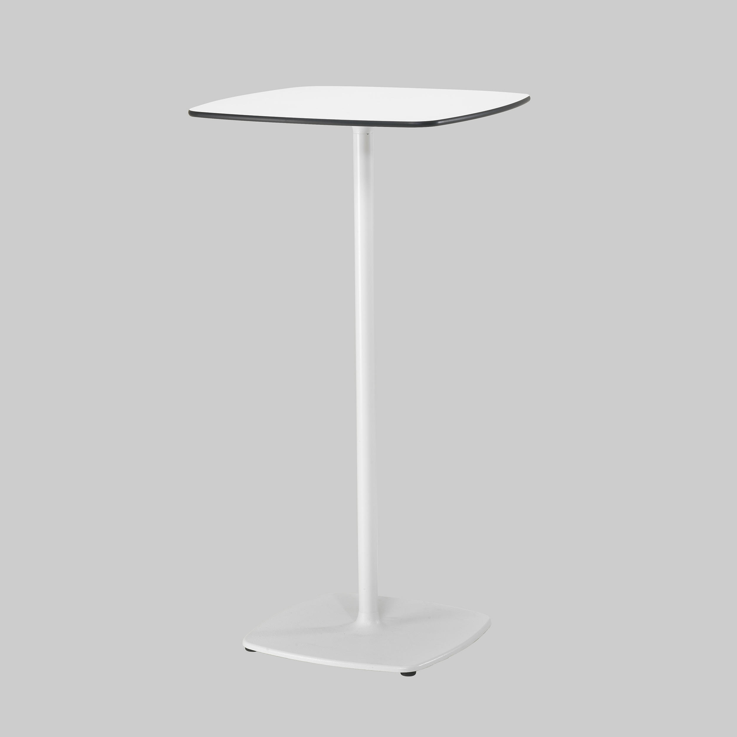 Stehtisch STYLUS 59×59 Weiss / Weiss mieten bei ADEXPO