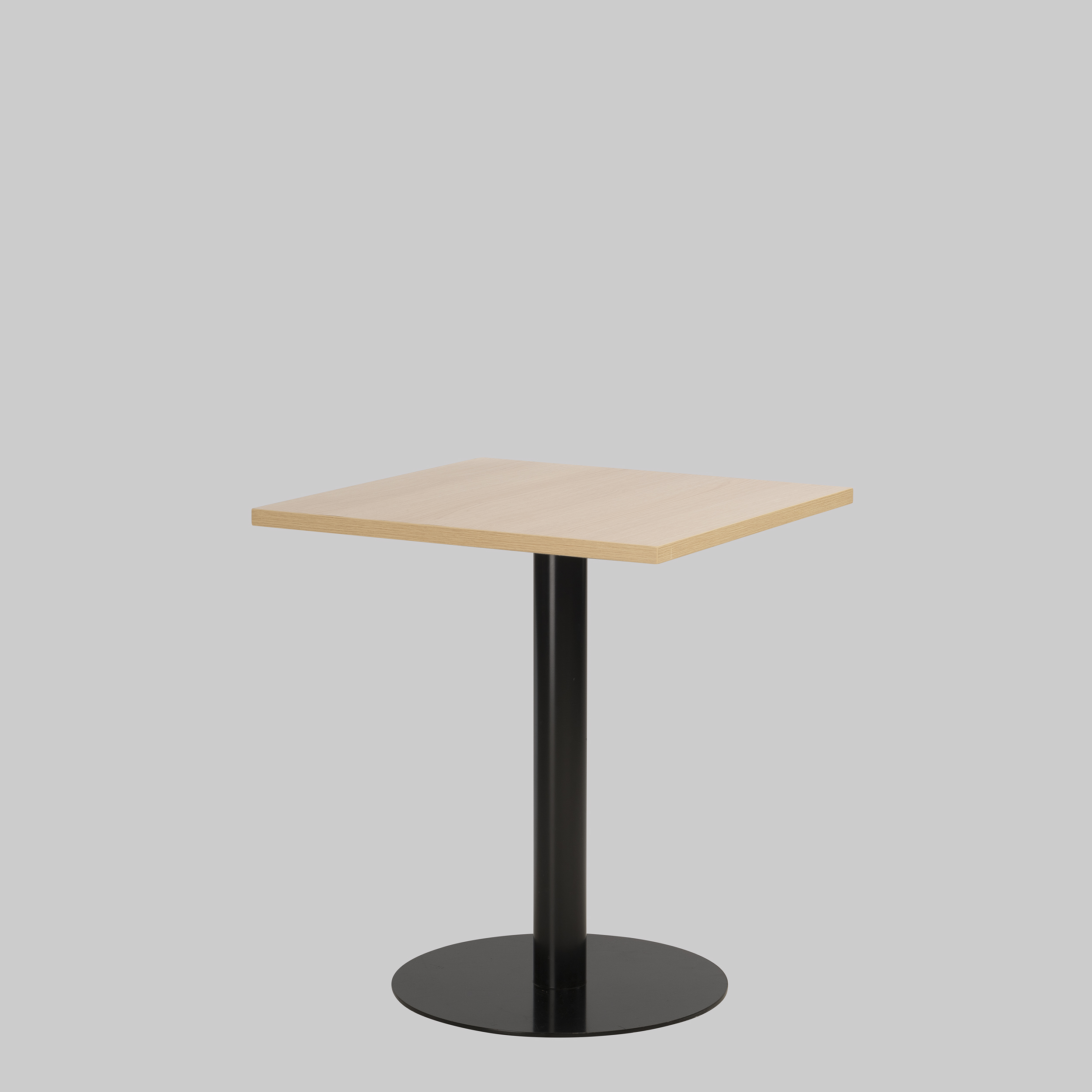Sitztisch PUB 65×65 Eiche / Schwarz mieten bei ADEXPO
