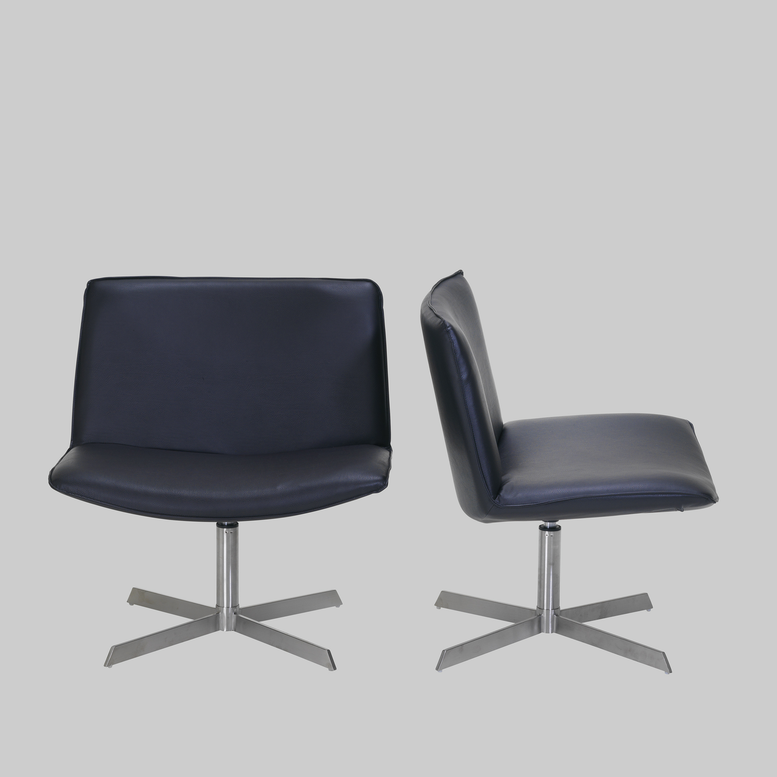 Sessel COMFORT Schwarz / Chrom mieten bei ADEXPO
