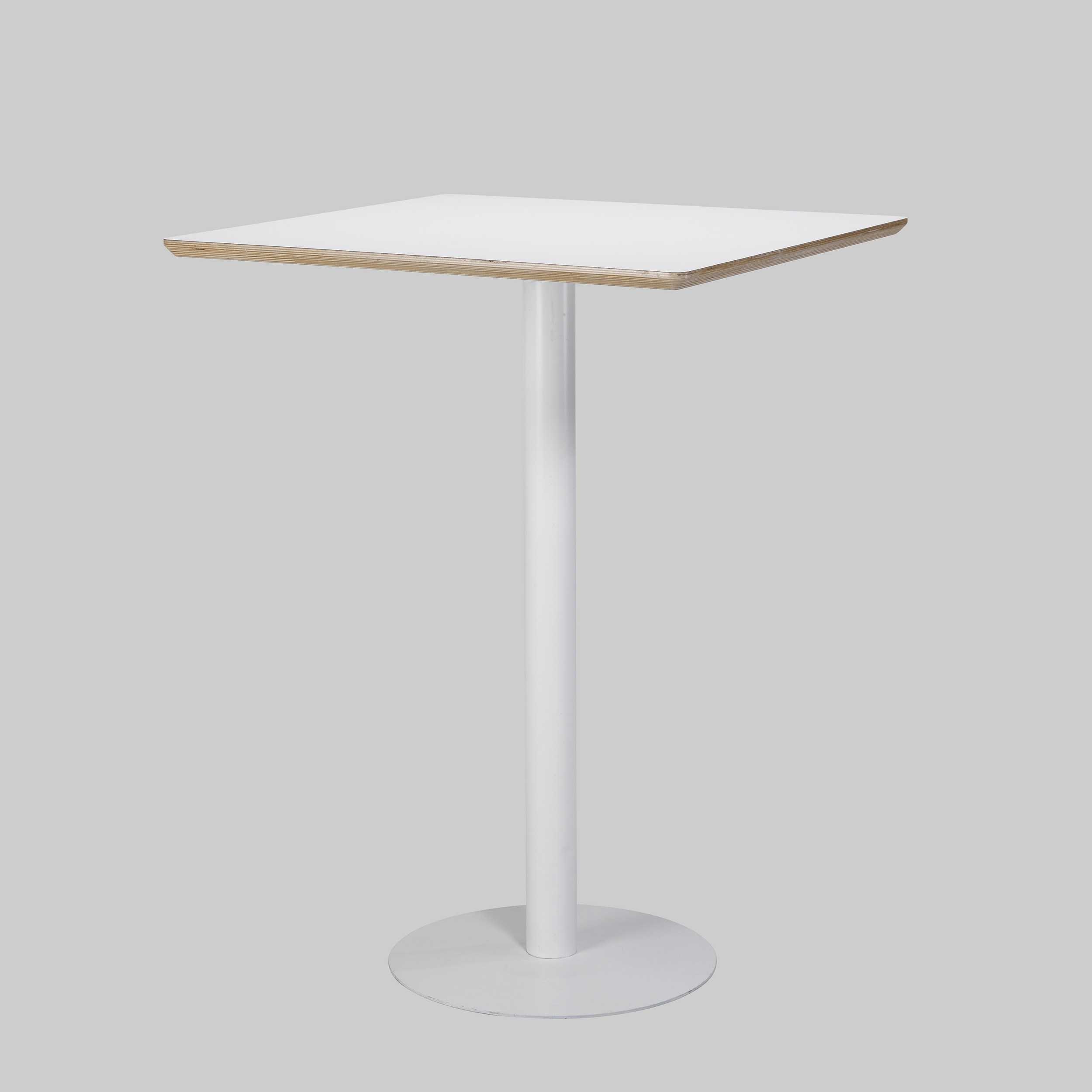 Stehtisch PUB 80×80 / T7520 Weiss / Weiss mieten bei ADEXPO