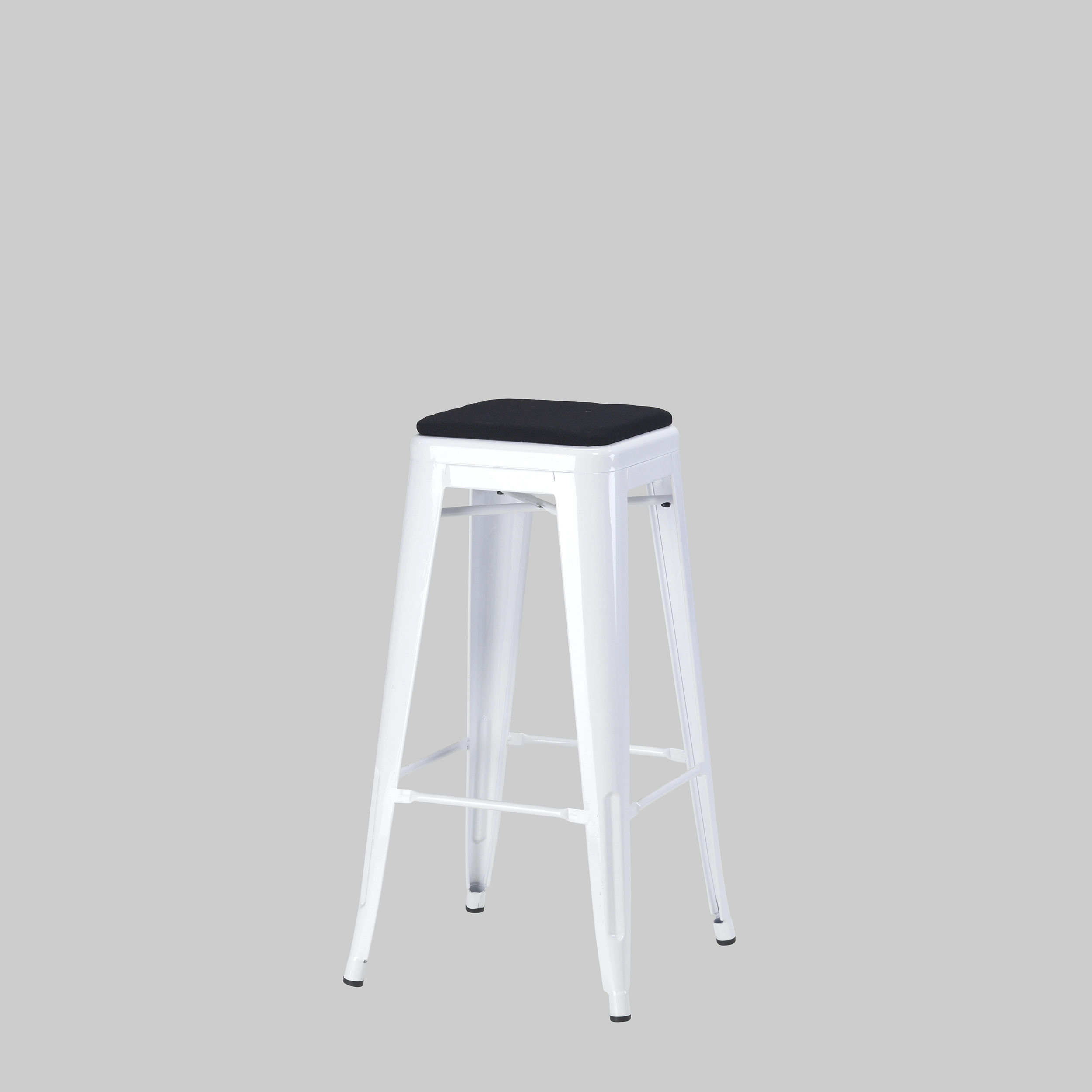 Barhocker FRAGA Schwarz / Weiss mieten bei ADEXPO