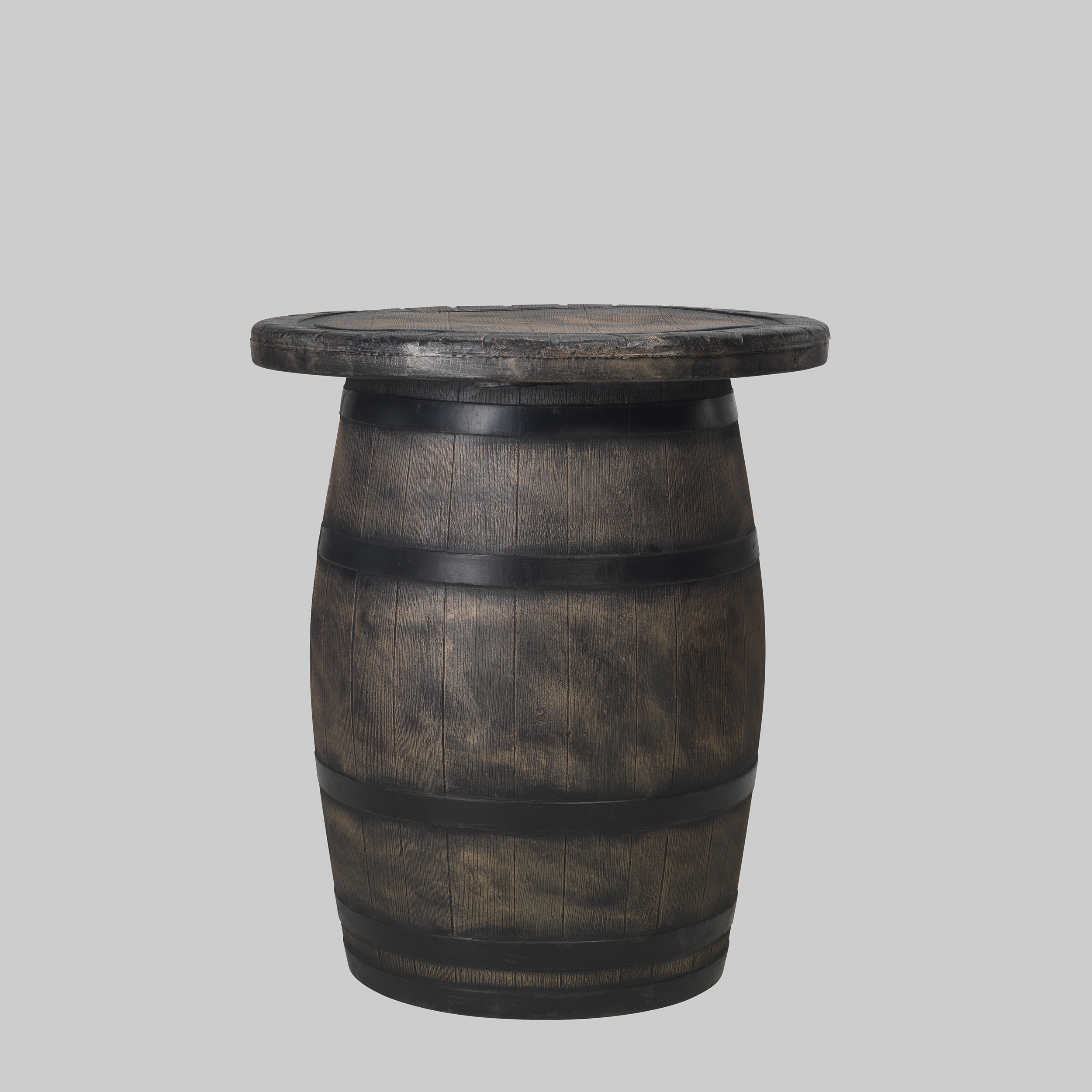 Stehtisch BARREL Ø100 Holz / Holz mieten bei ADEXPO