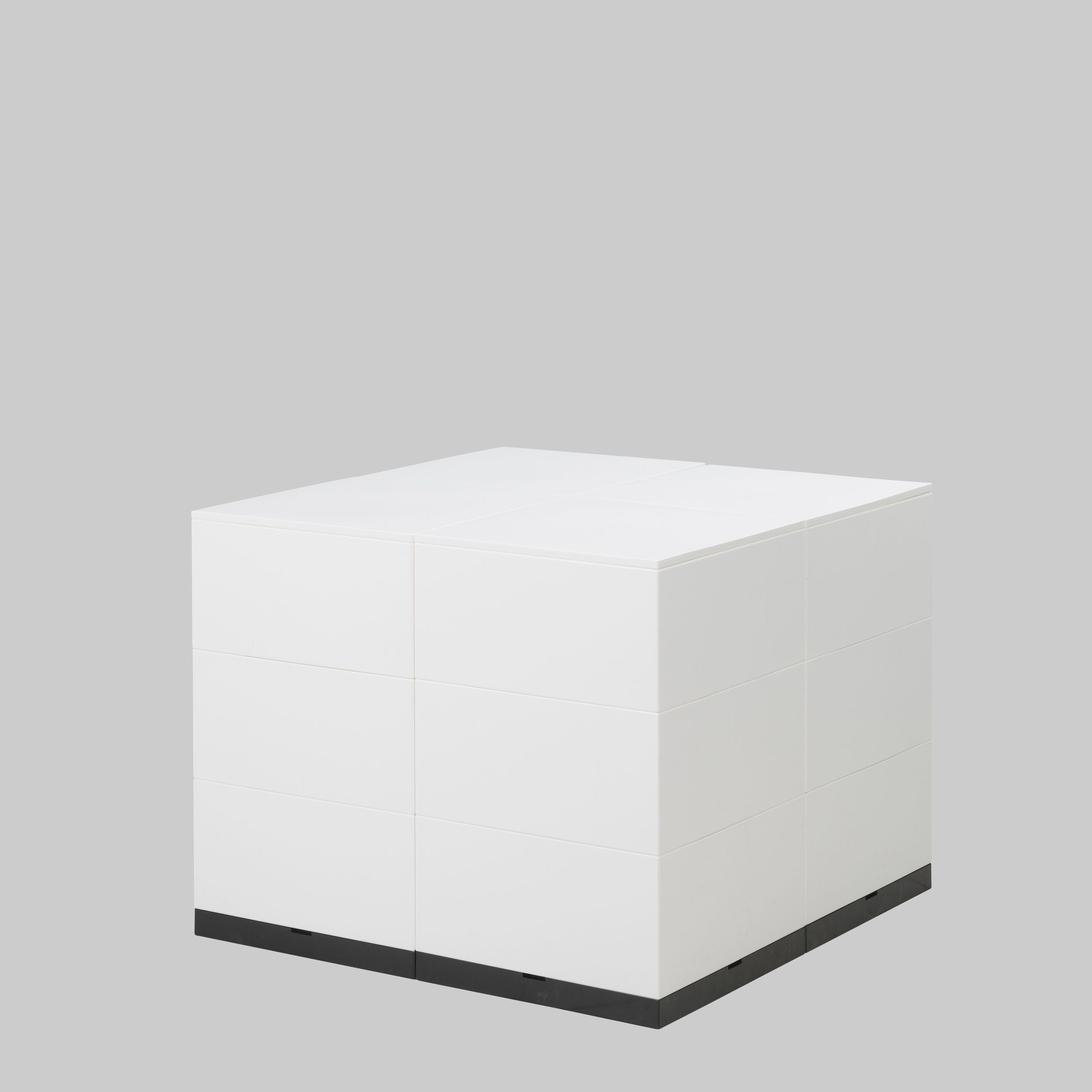 Präsentationsblock DISPLAYCUBE 80X80X60 Weiss mieten bei ADEXPO
