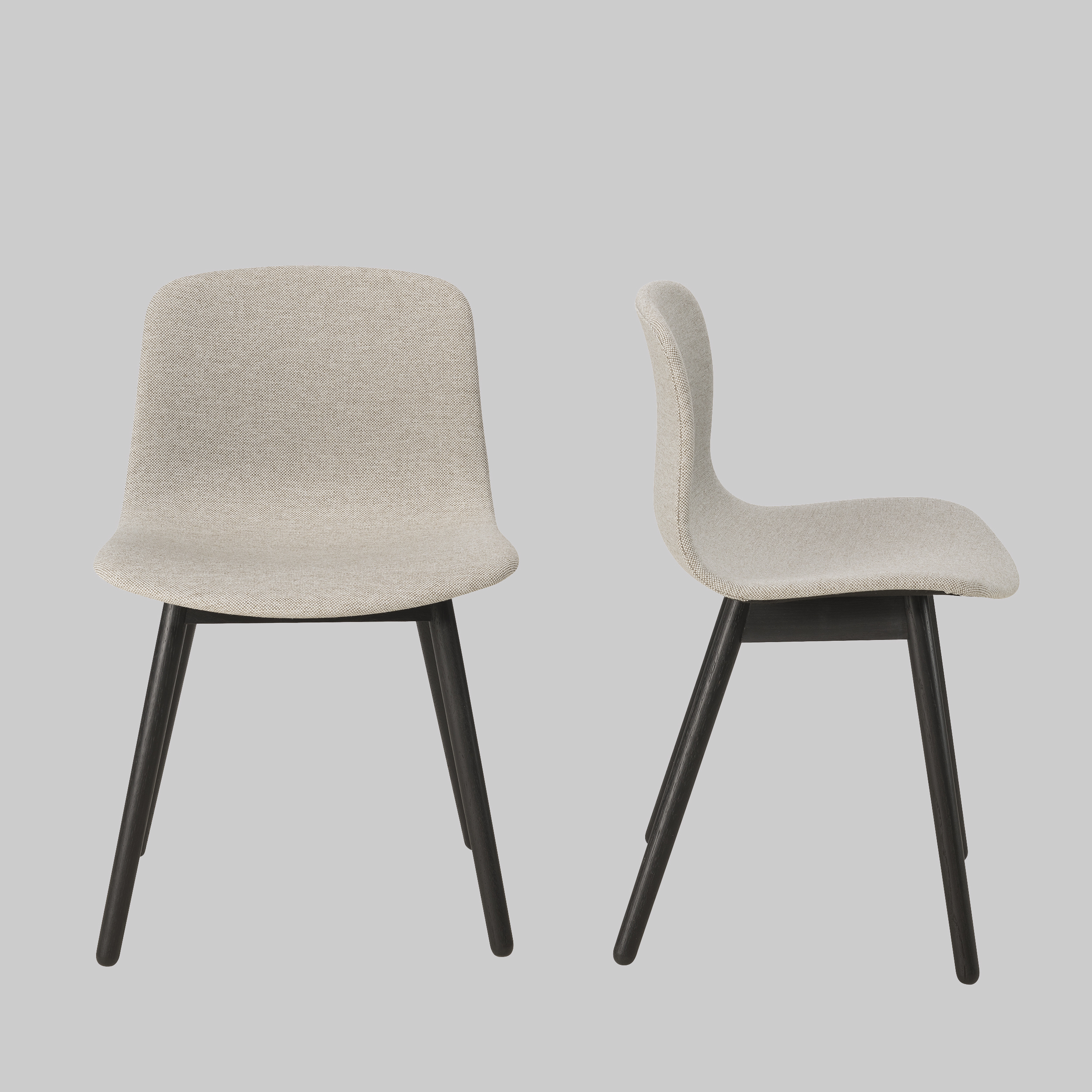 Stuhl ABOUT A CHAIR Grau / Schwarz mieten bei ADEXPO