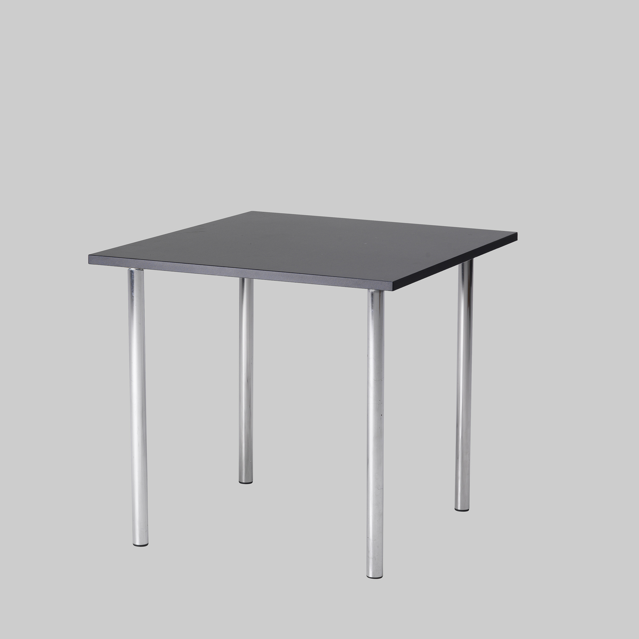 Sitztisch TWISTER 80×80 Schwarz / Chrom mieten bei ADEXPO