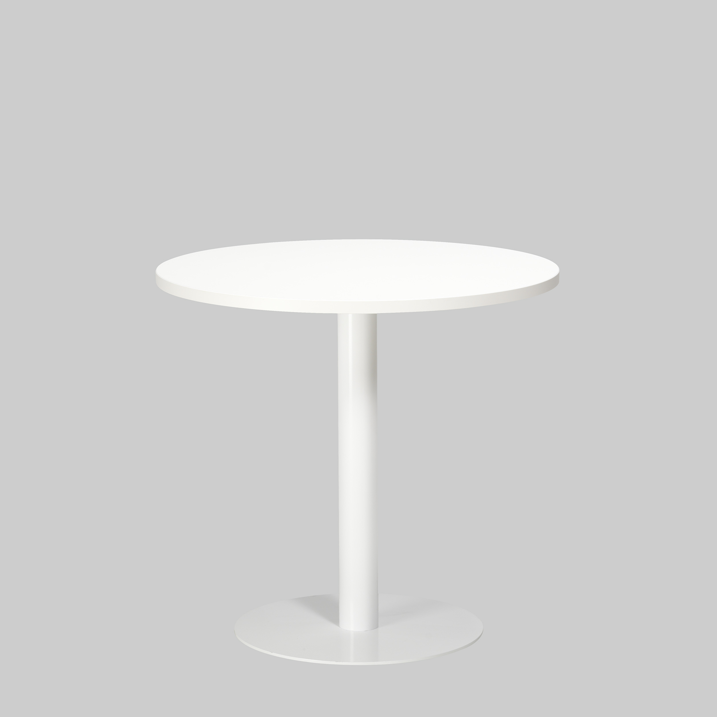 Sitztisch PUB Ø80 / T5513 Weiss / Weiss mieten bei ADEXPO