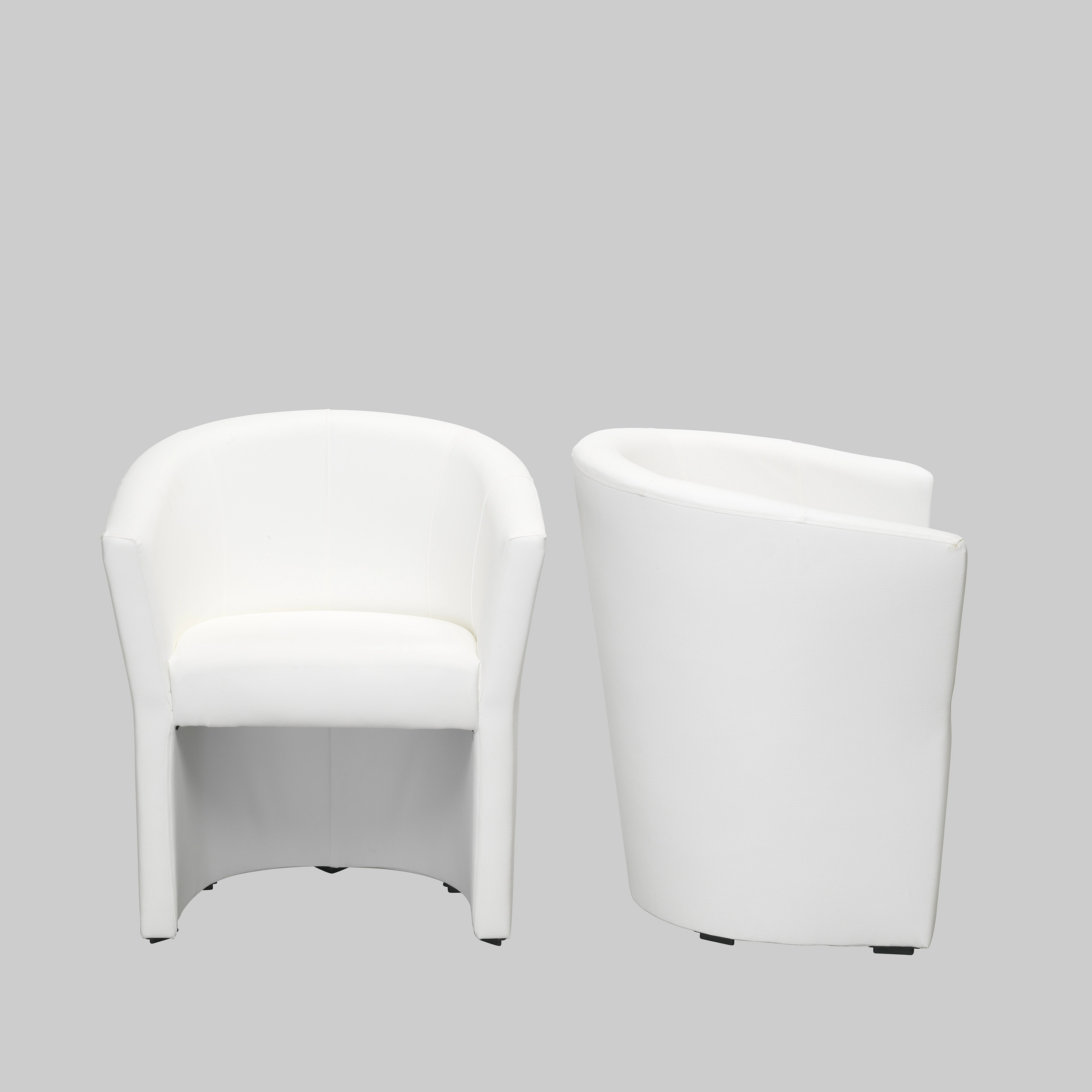 Sessel ROME 1 Weiss / Weiss mieten bei ADEXPO