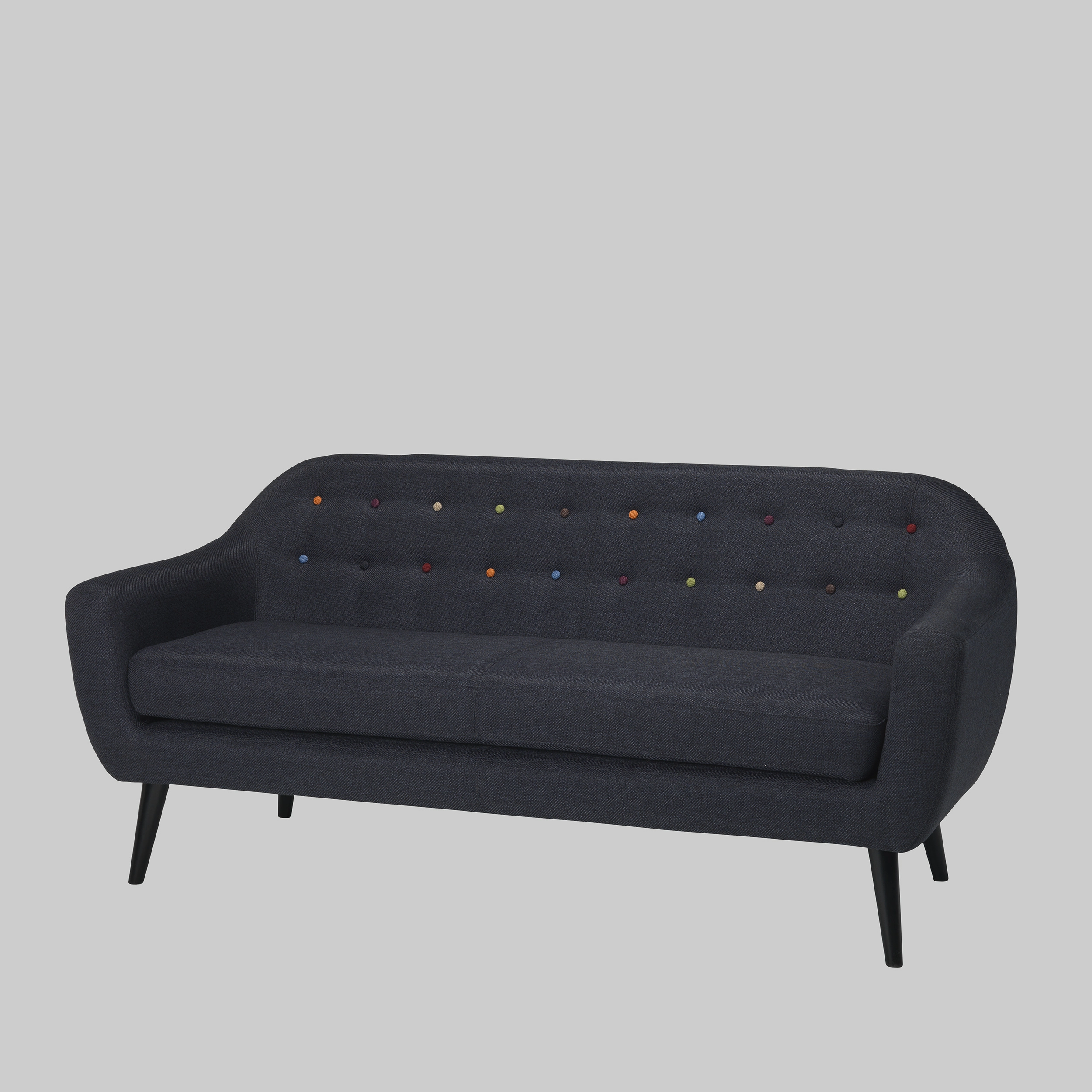 Sofa SIT DOWN 3 Anthrazit / Schwarz mieten bei ADEXPO