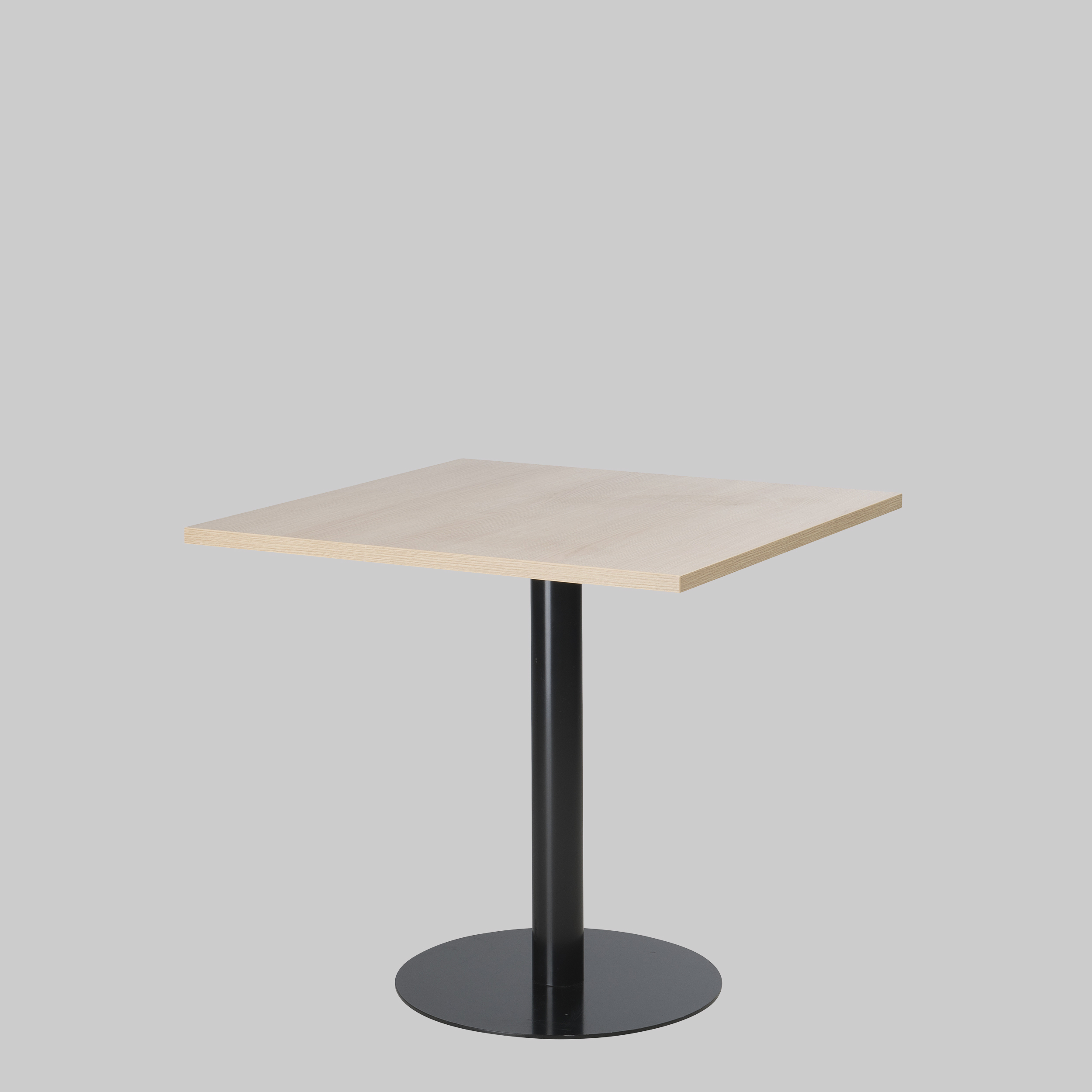 Sitztisch PUB 80×80 Eiche / Schwarz mieten bei ADEXPO