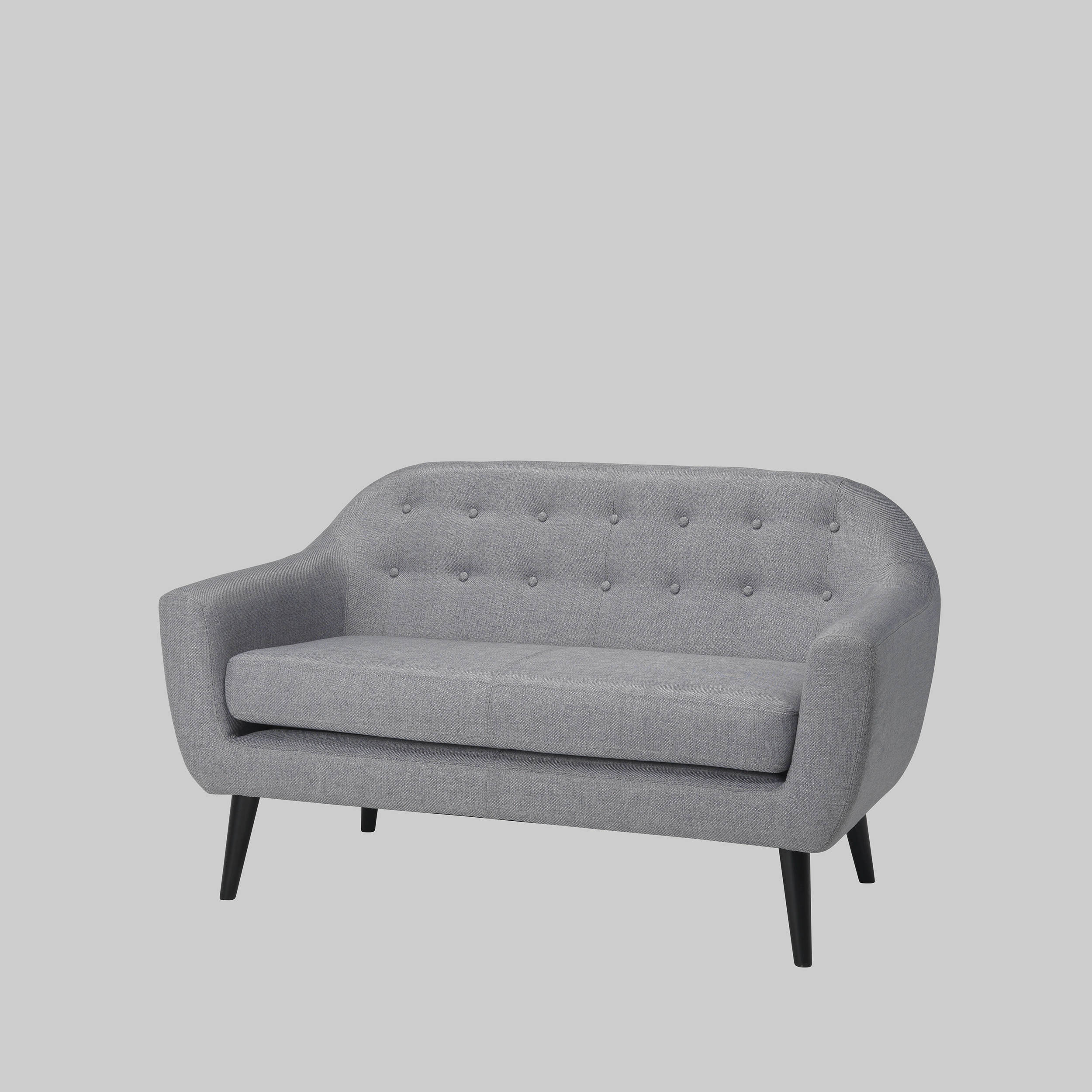 Sofa SIT DOWN 2 Perlgrau / Schwarz mieten bei ADEXPO