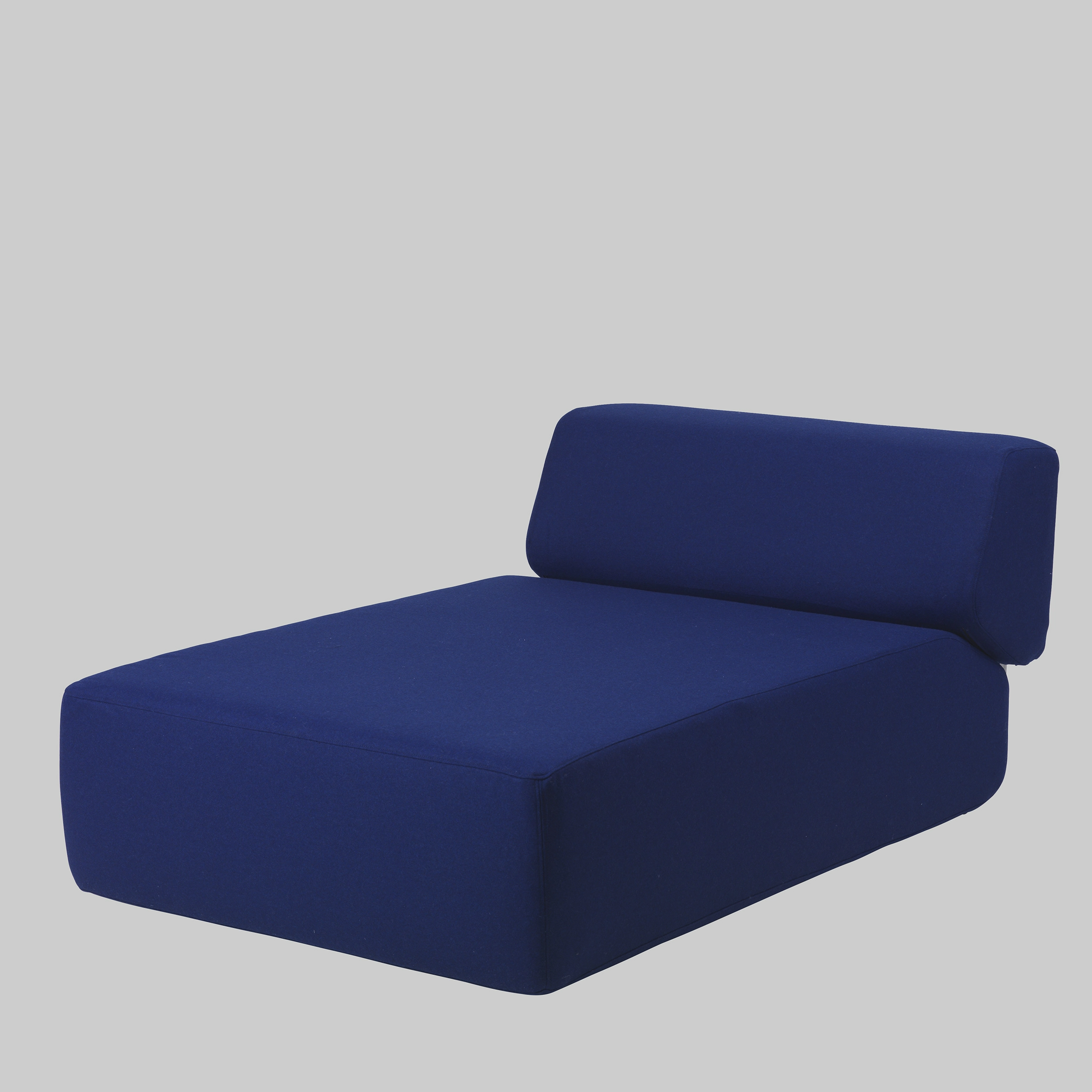 Chaise longue NOA Dunkelblau / Dunkelblau mieten bei ADEXPO