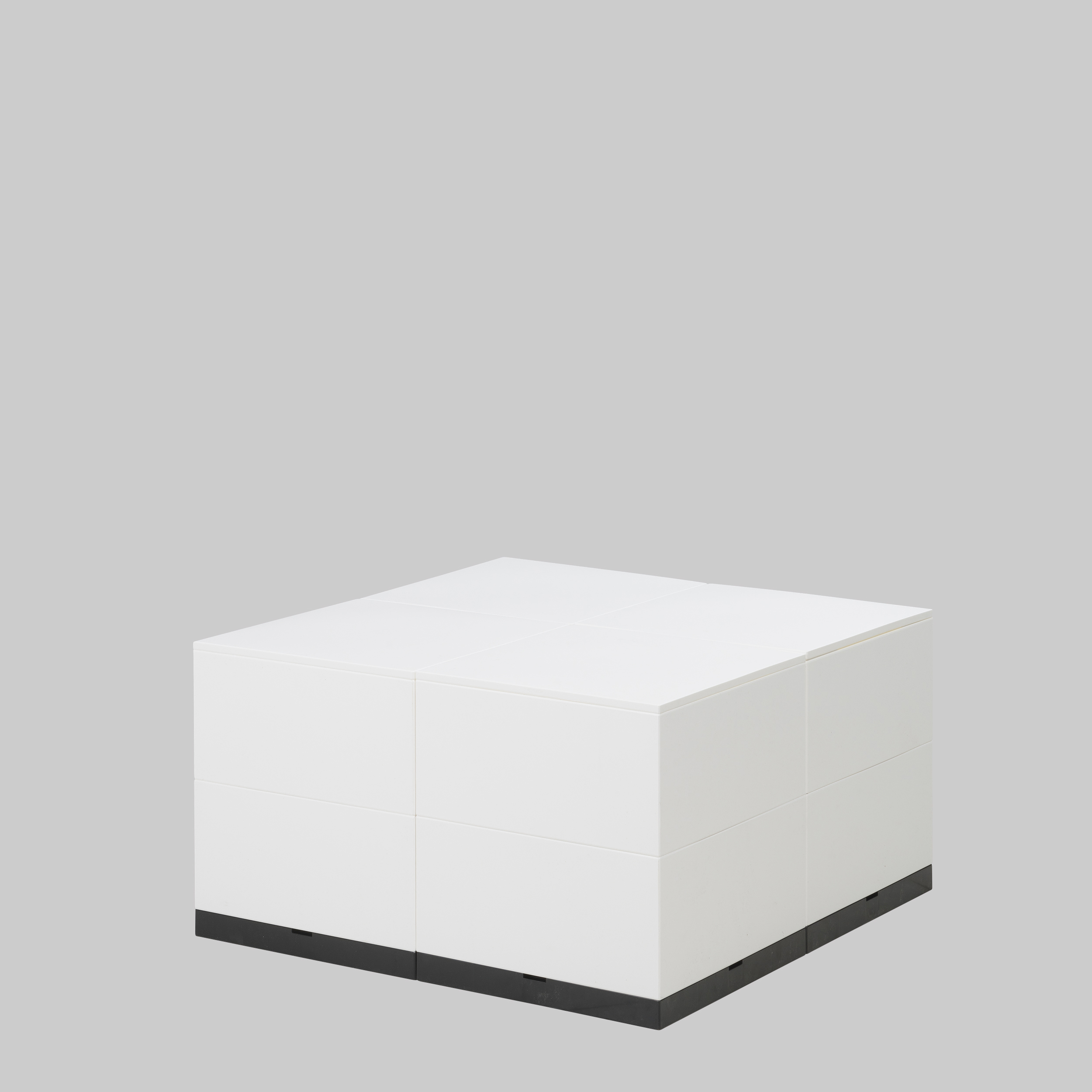 Präsentationsblock DISPLAYCUBE 80X80X40 Weiss mieten bei ADEXPO