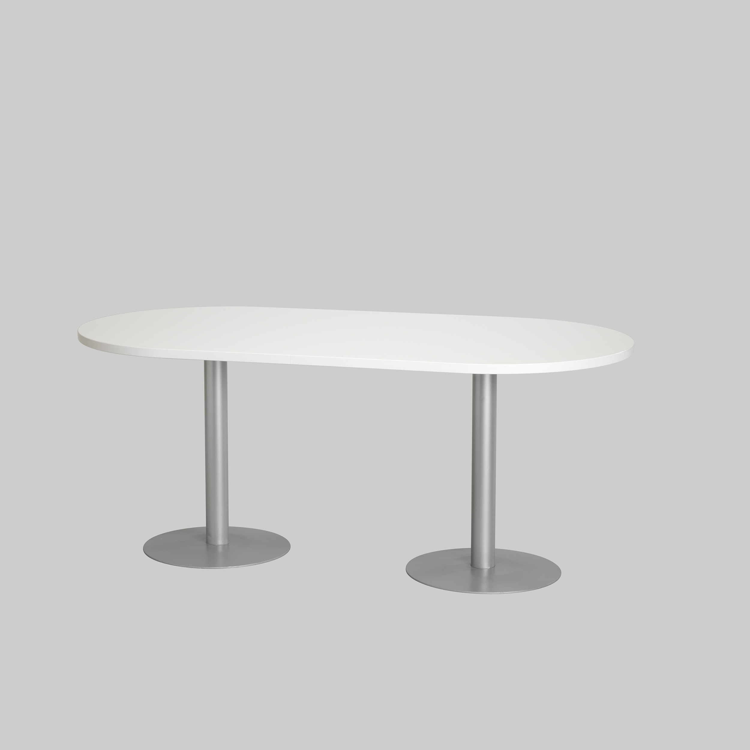 Sitztisch PUB 180×90 Weiss / Aluminium mieten bei ADEXPO