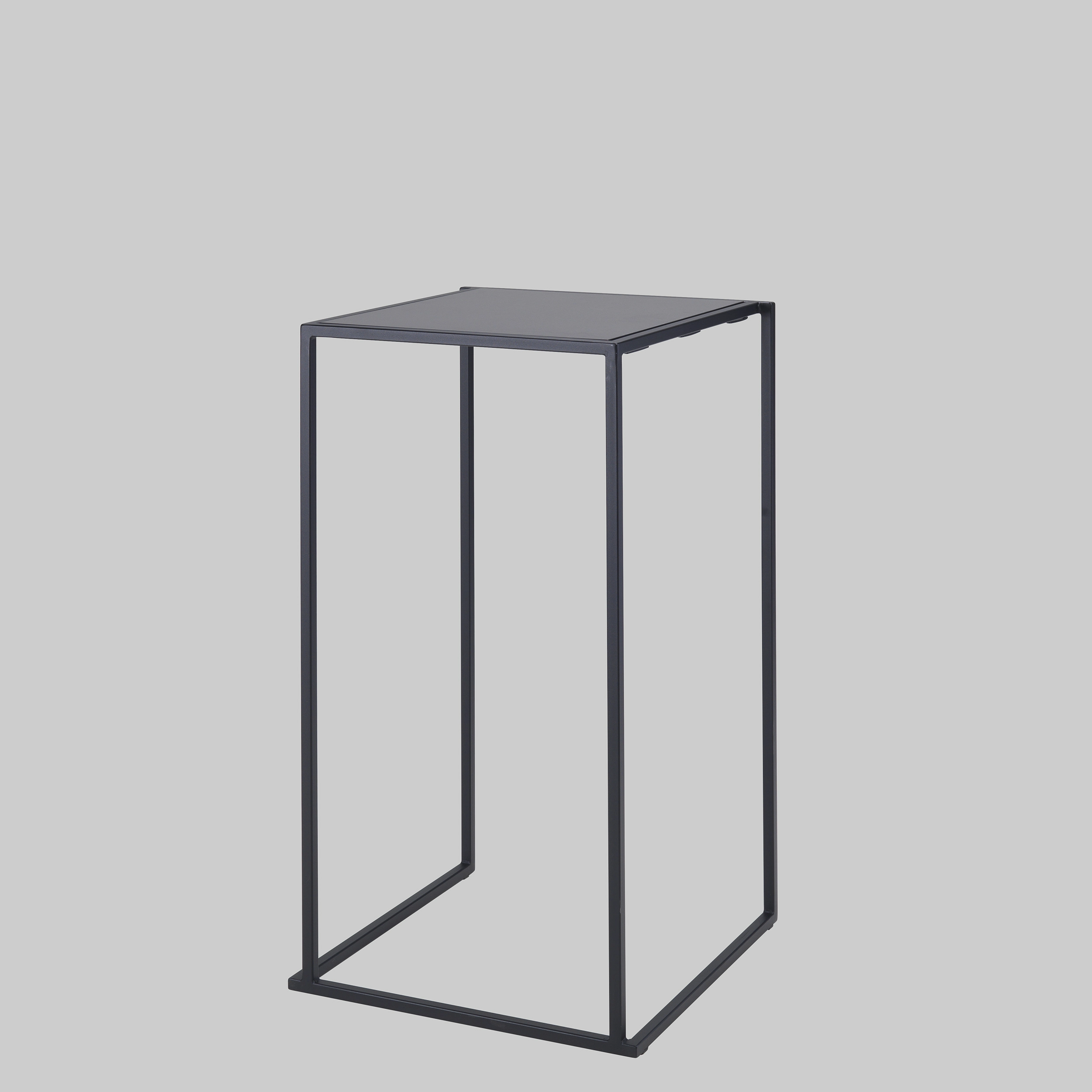 Stehtisch QUADRUM 60×60 Schwarz / Schwarz mieten bei ADEXPO