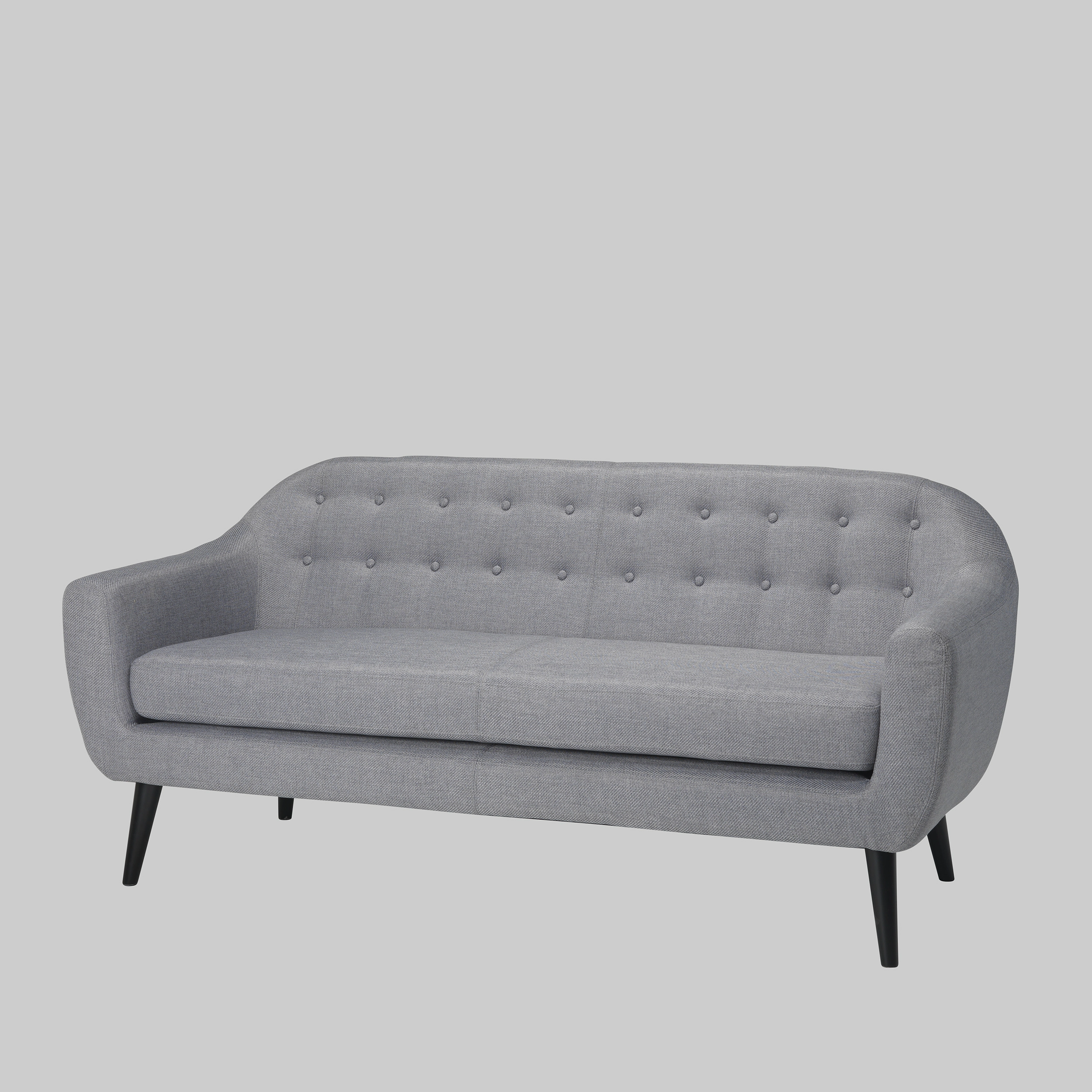 Sofa SIT DOWN 3 Perlgrau / Schwarz mieten bei ADEXPO