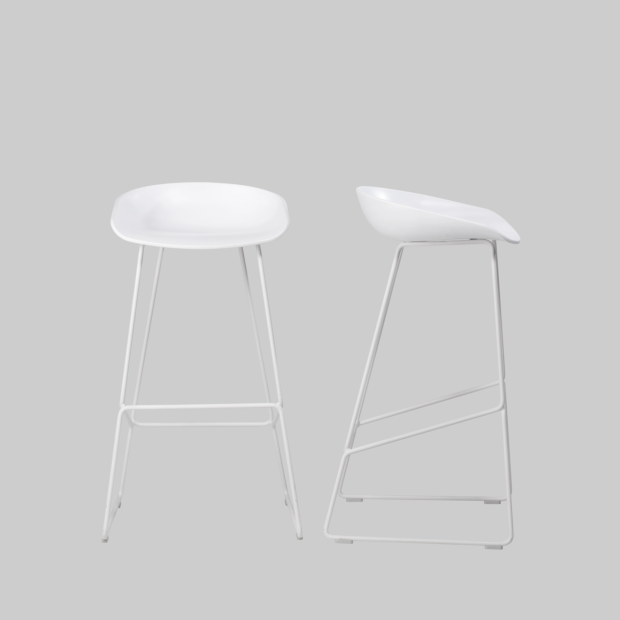 Barhocker ABOUT A BARSTOOL Weiss / Weiss mieten bei ADEXPO