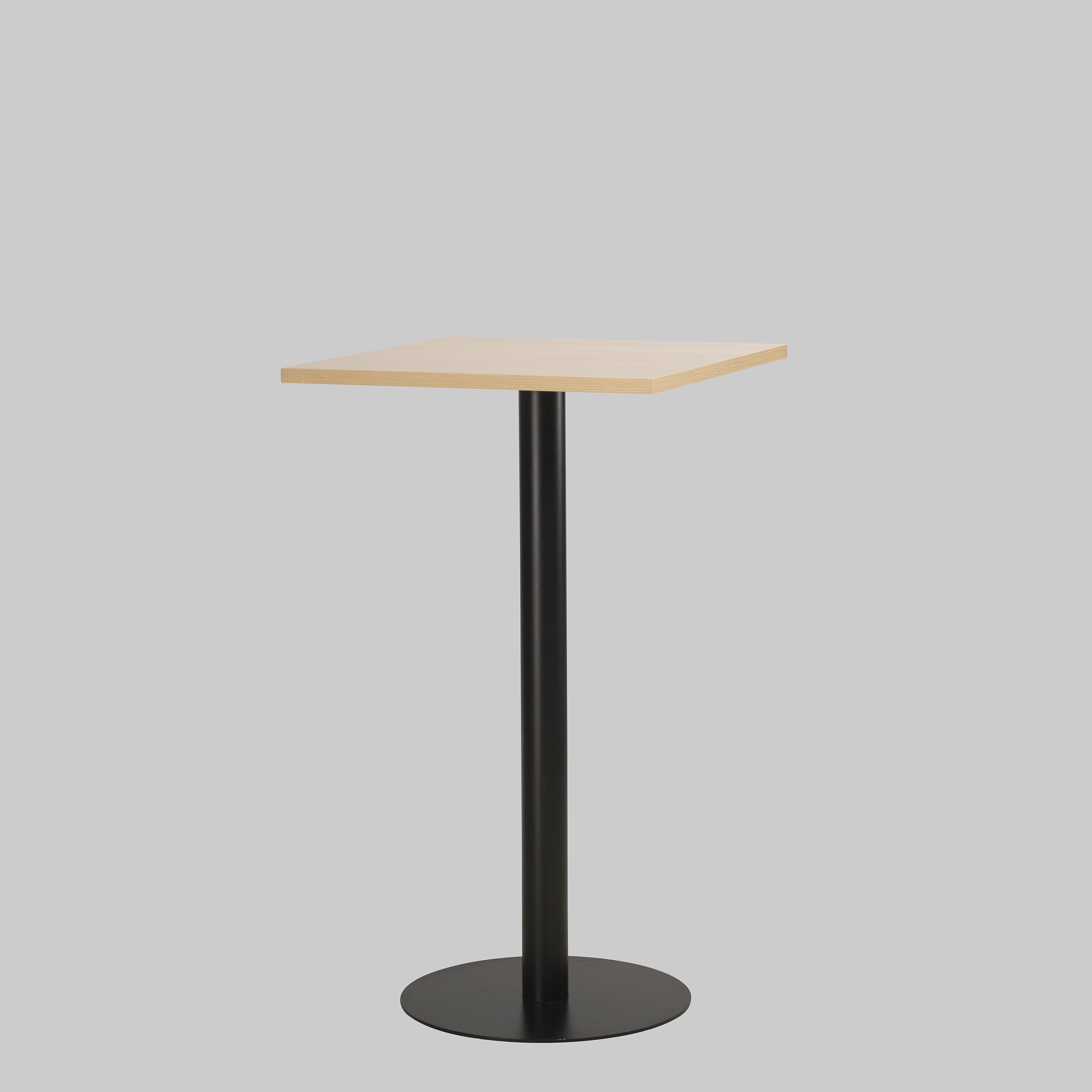 Stehtisch PUB 65×65 Eiche / Schwarz mieten bei ADEXPO