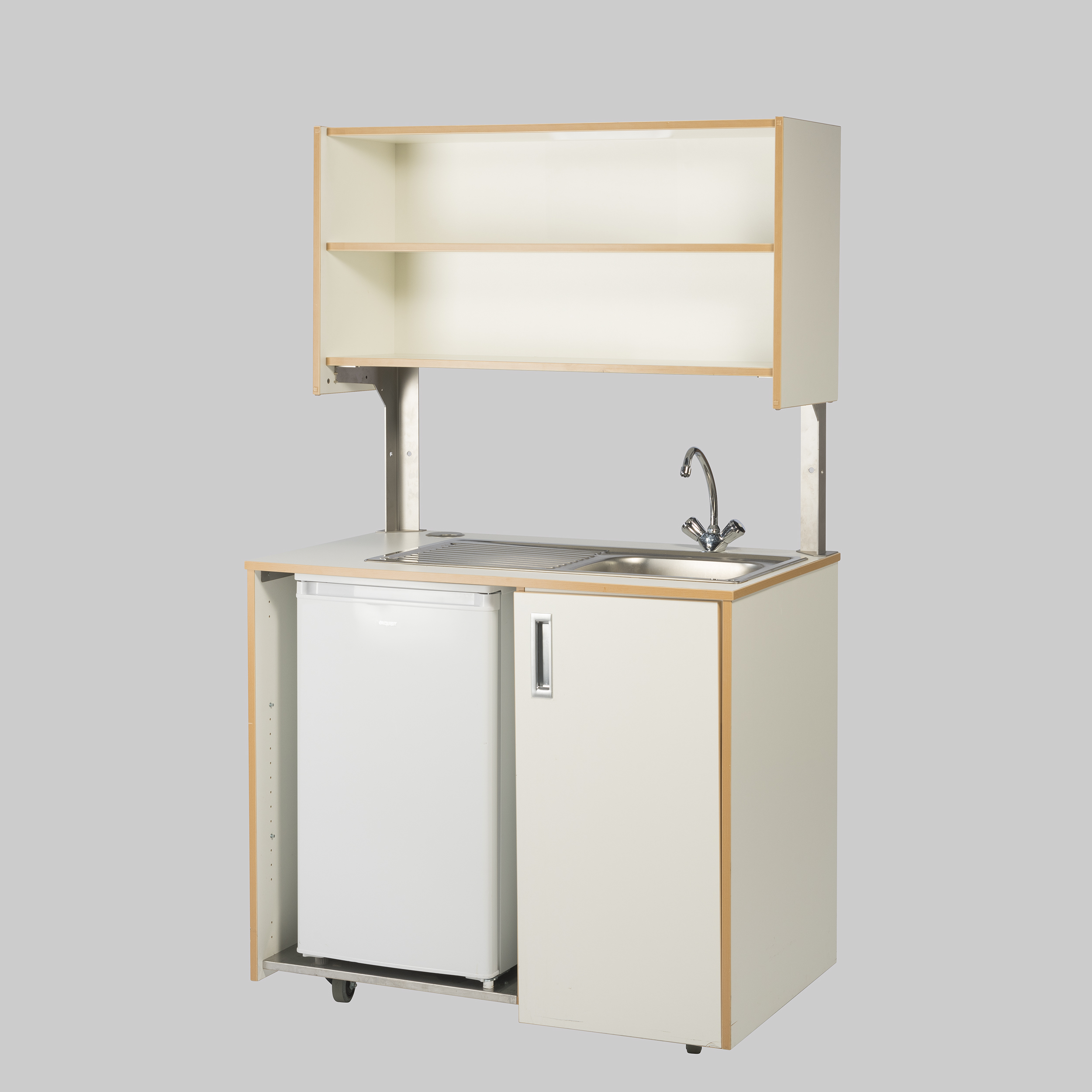 Kombiküche KOOLKIT PURE KU100 + KU120 + KK Weiss mieten bei ADEXPO