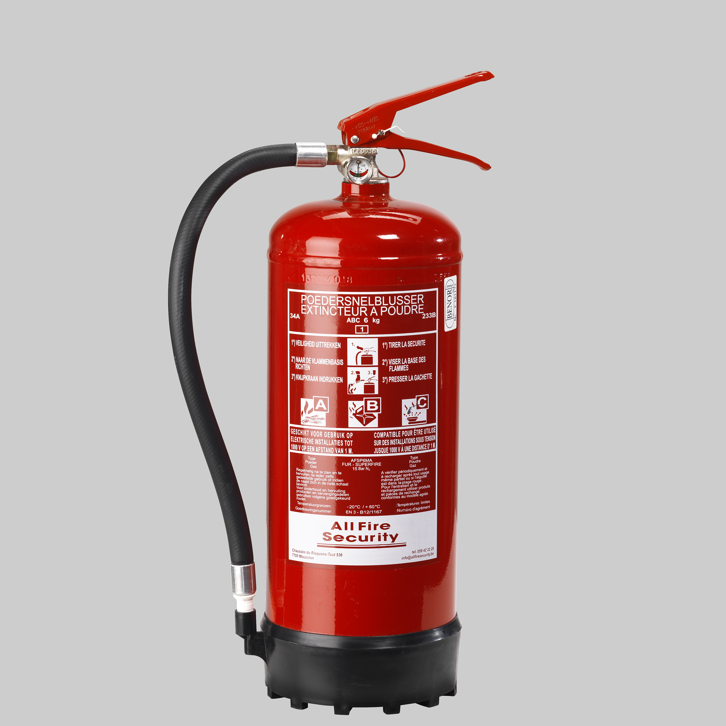 Feuerlöscher pulver P SAFETY mieten bei ADEXPO