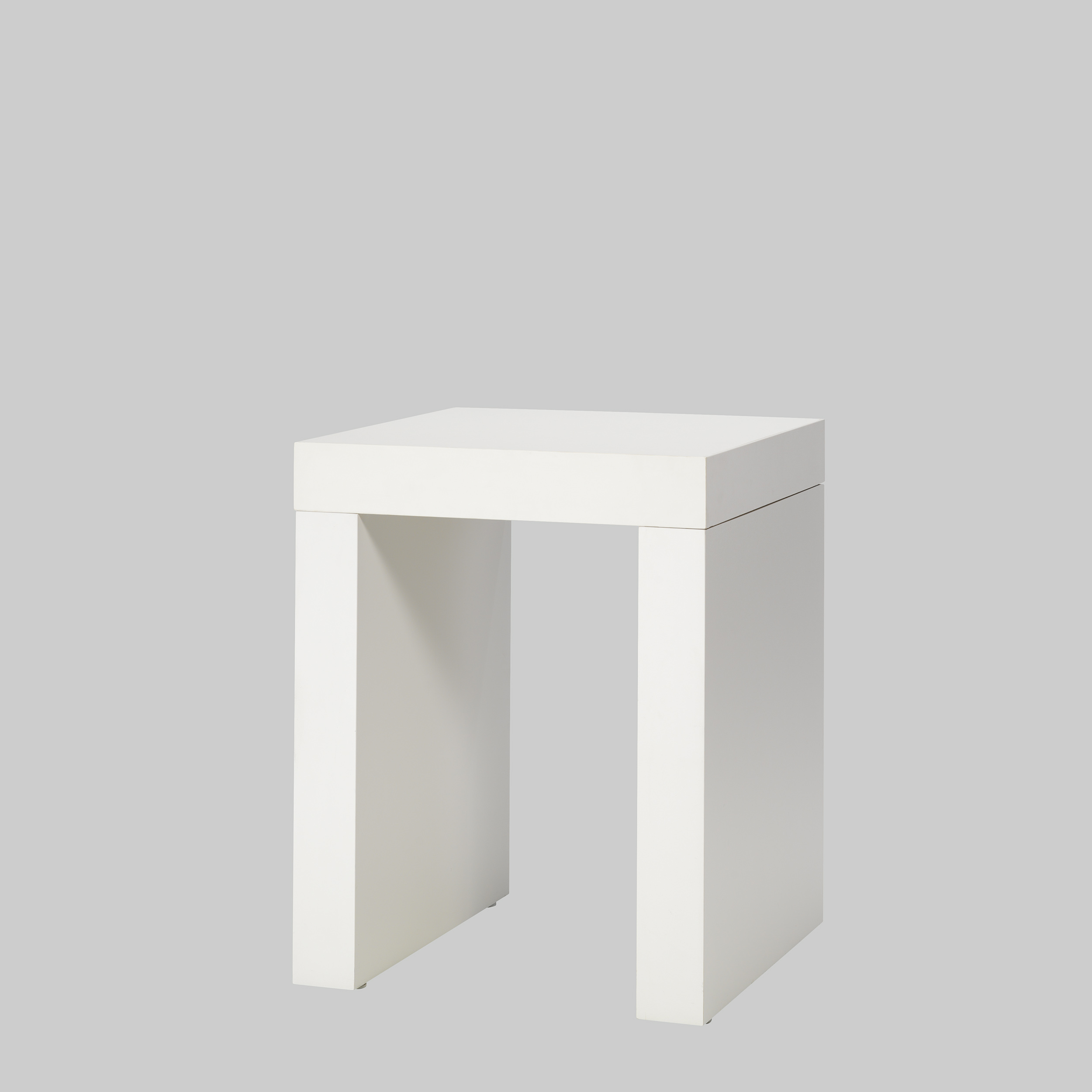 Sitztisch PONTA 60×60 Weiss / Weiss mieten bei ADEXPO