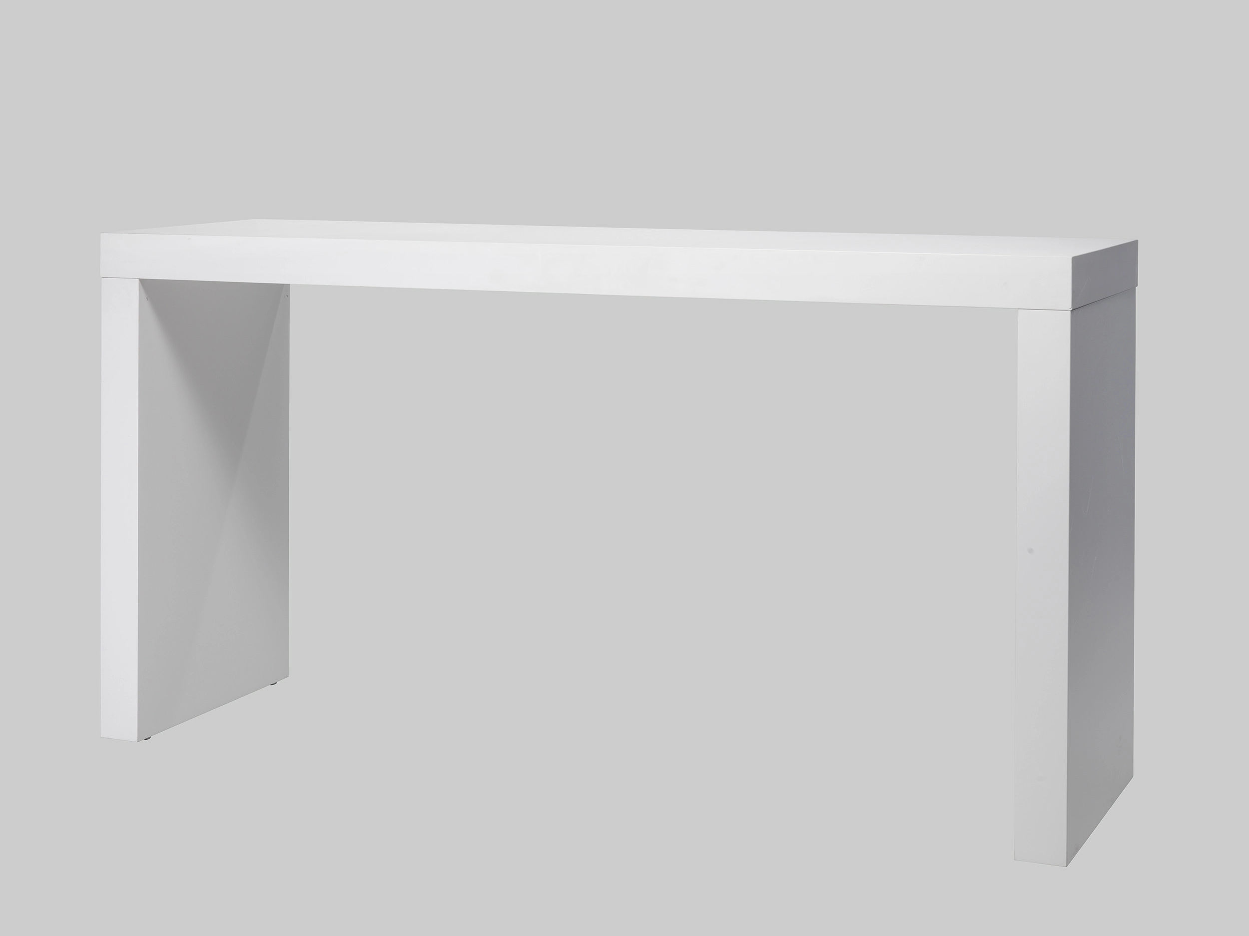 Stehtisch PONTA 206×60 Weiss / Weiss mieten bei ADEXPO