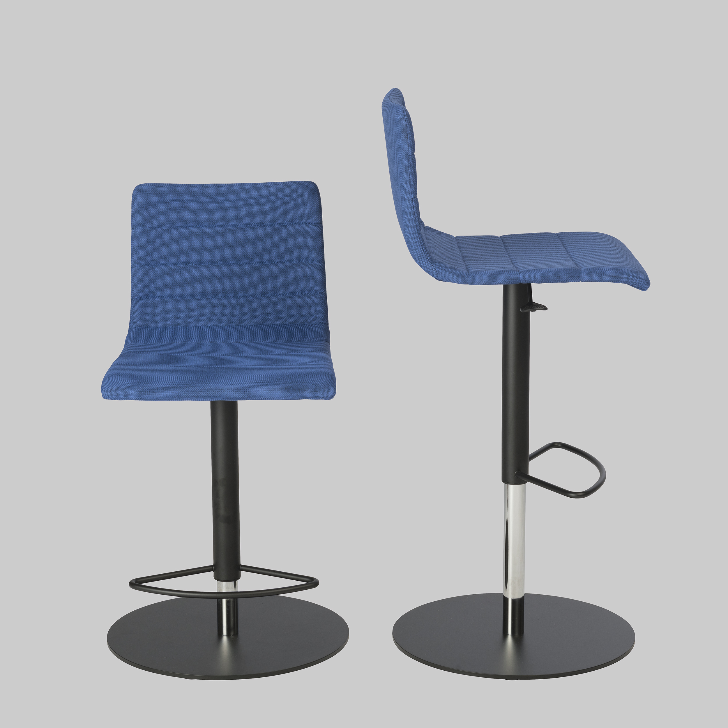 Barhocker FARO UP BLACK Blau / Schwarz mieten bei ADEXPO