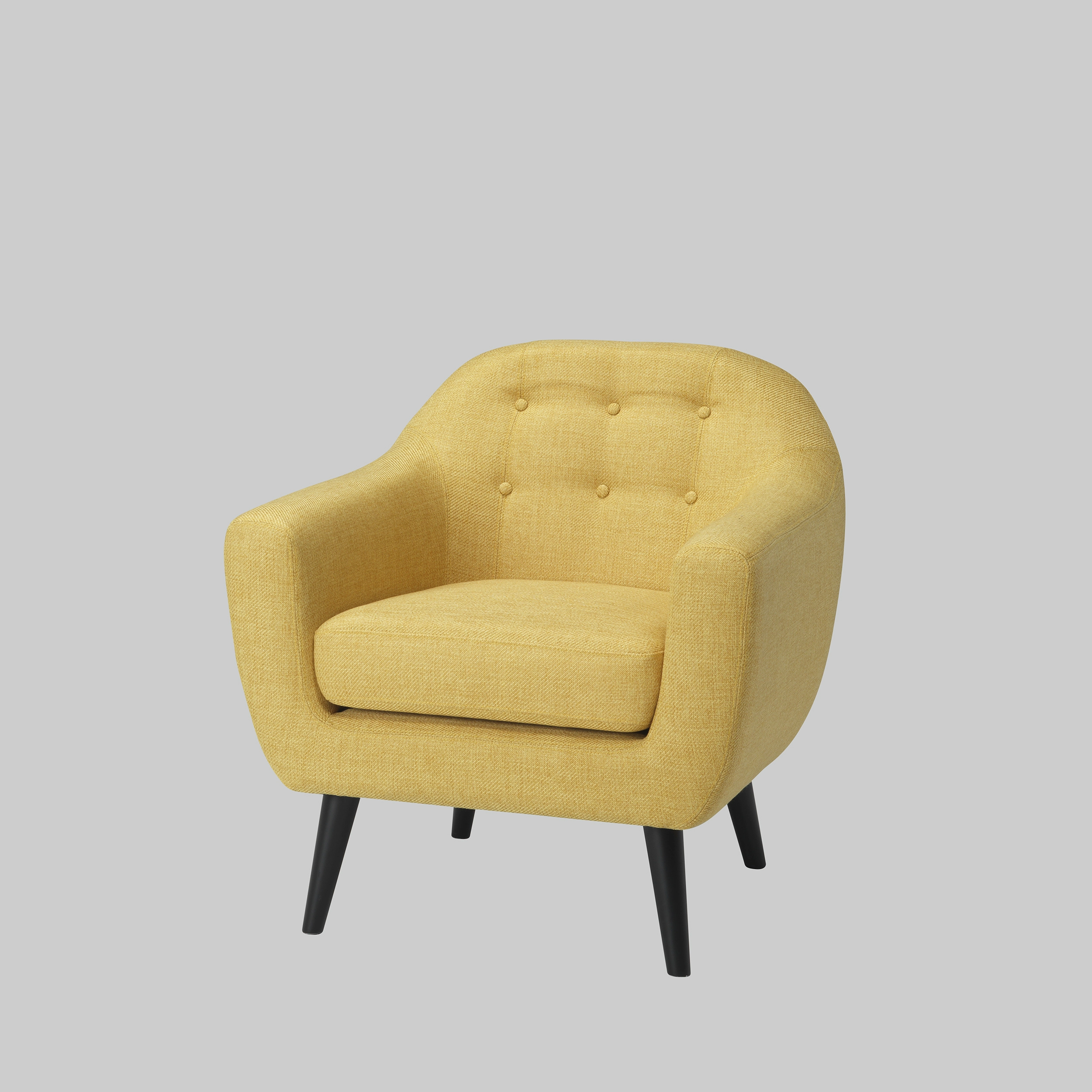 Sessel SIT DOWN Ocker gelb / Schwarz mieten bei ADEXPO