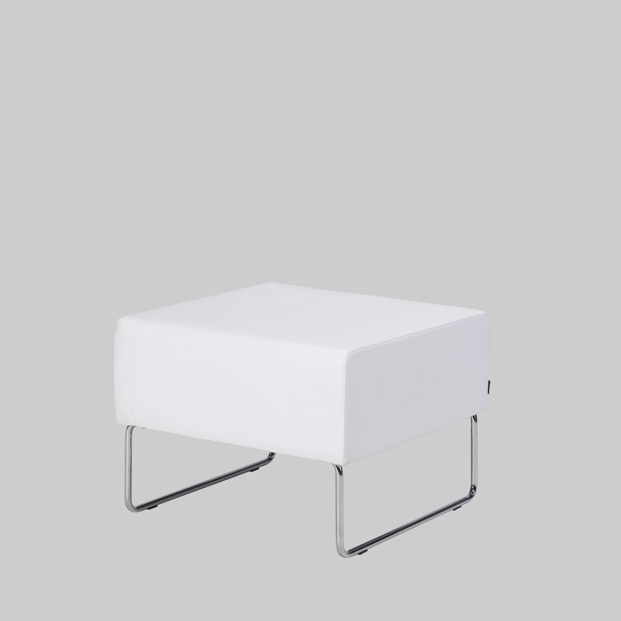 Hocker HOST Weiss / Chrom mieten bei ADEXPO