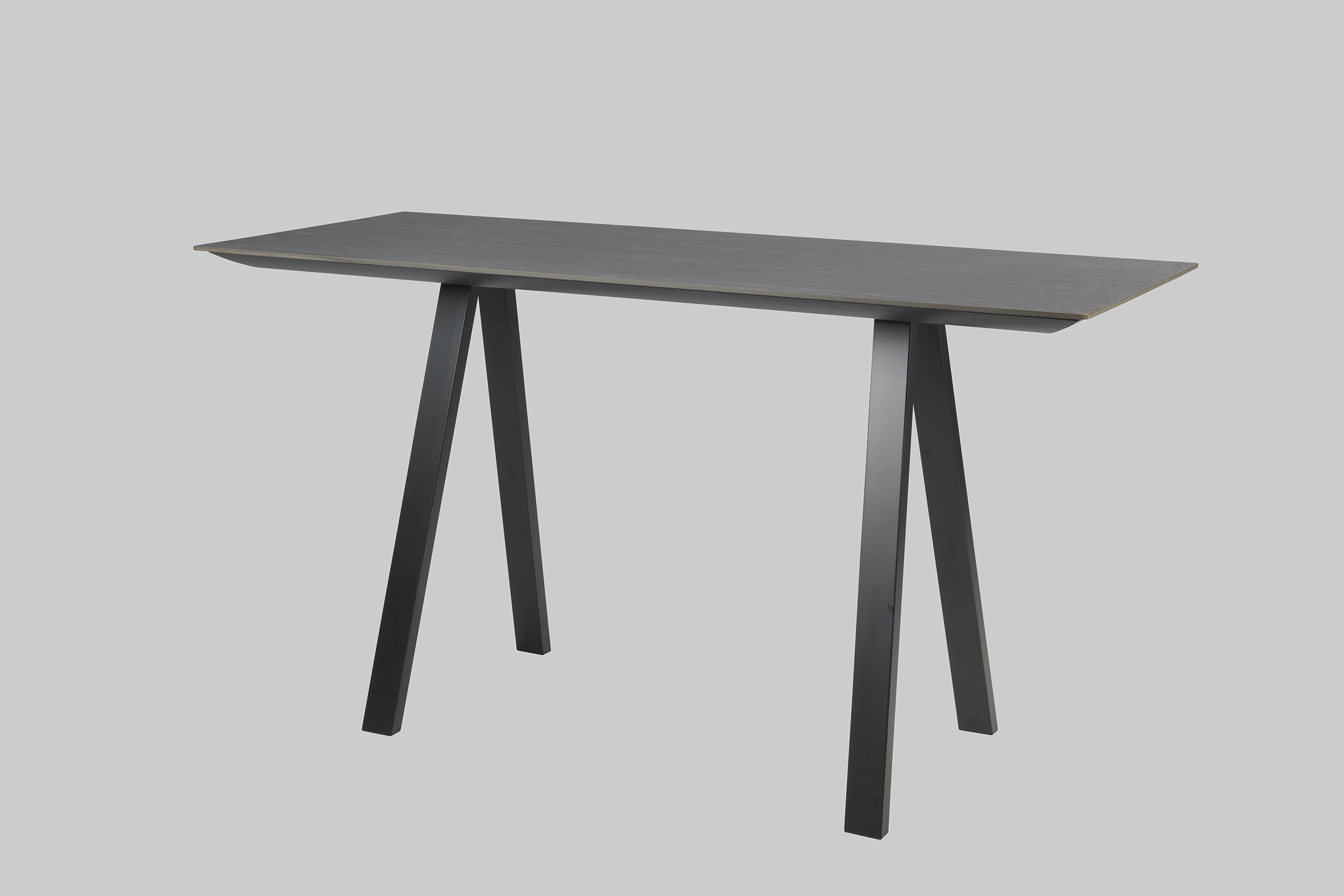 Stehtisch ARKI 200×80 Anthrazit / Schwarz mieten bei ADEXPO