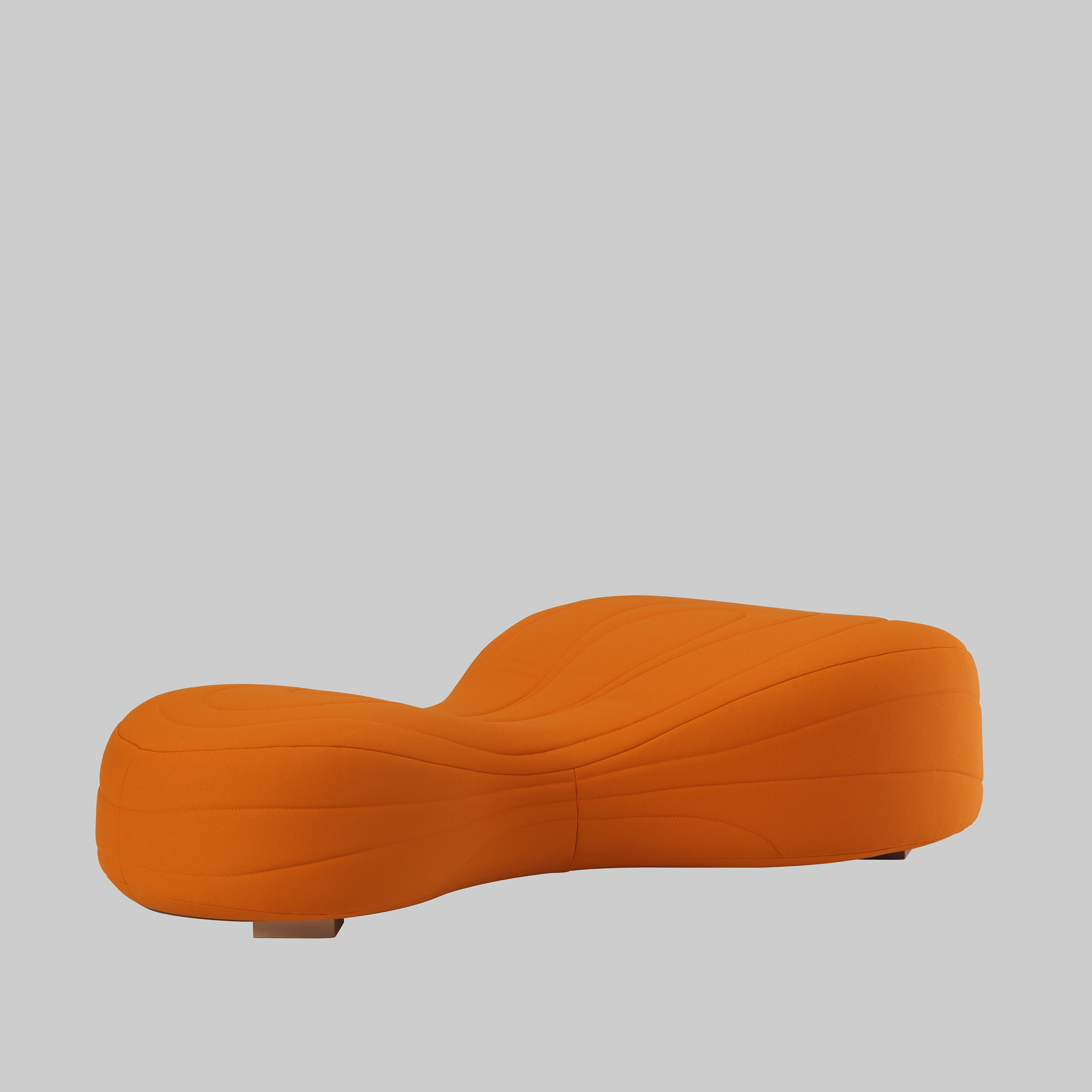 Sofa BOULI Orange / Buche mieten bei ADEXPO