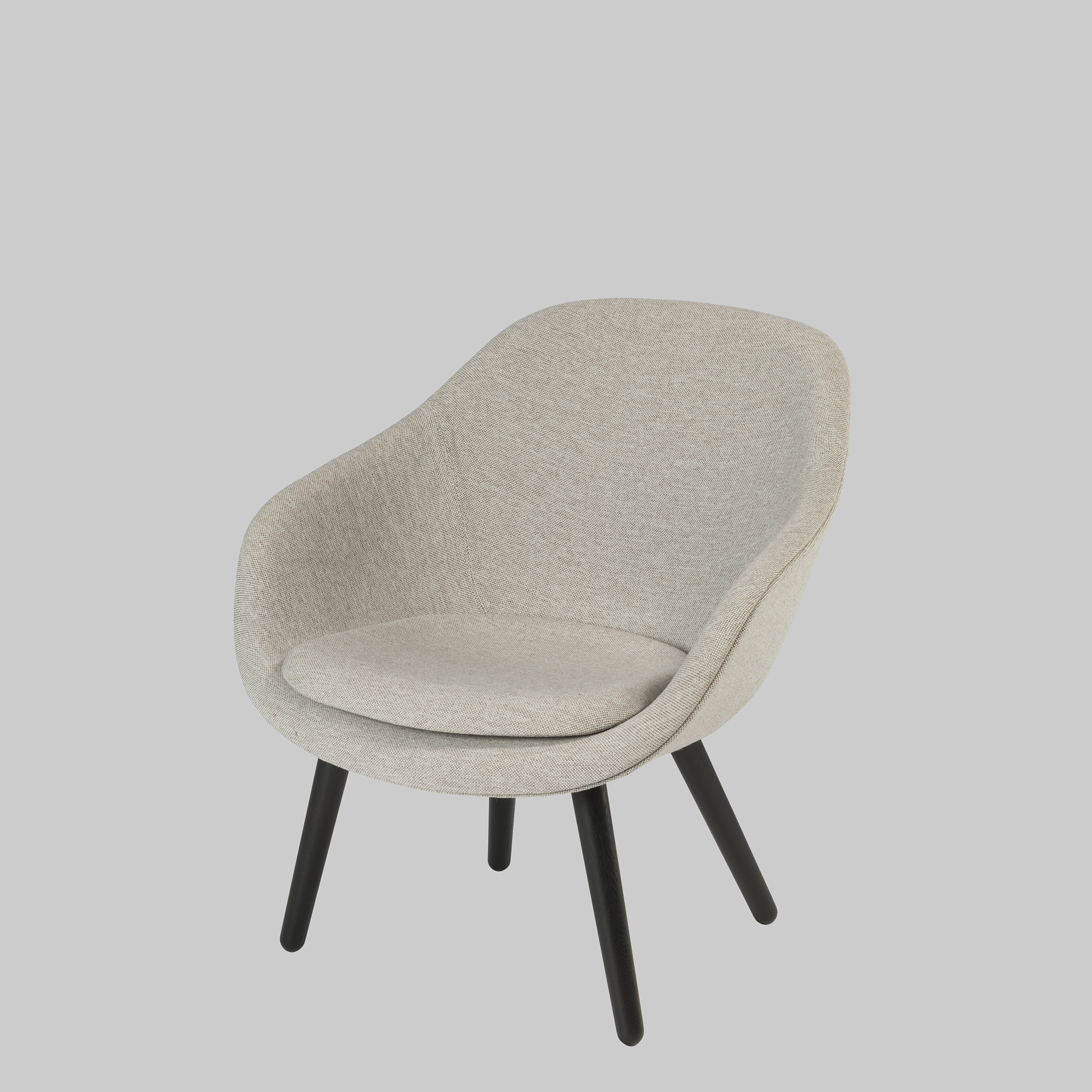 Sessel ABOUT A LOUNGE Grau / Schwarz mieten bei ADEXPO