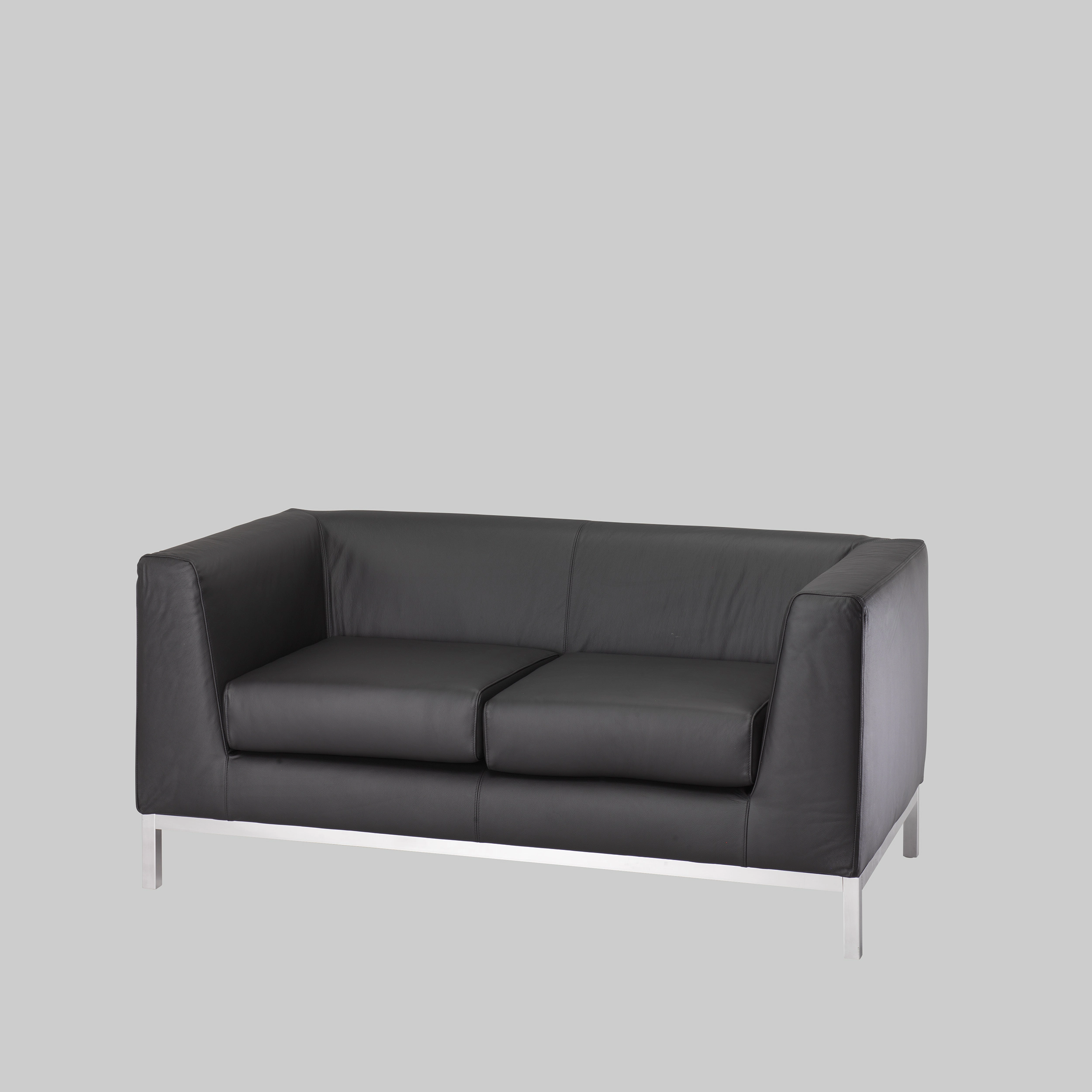 Sofa CUBE 2 Schwarz / Chrom mieten bei ADEXPO