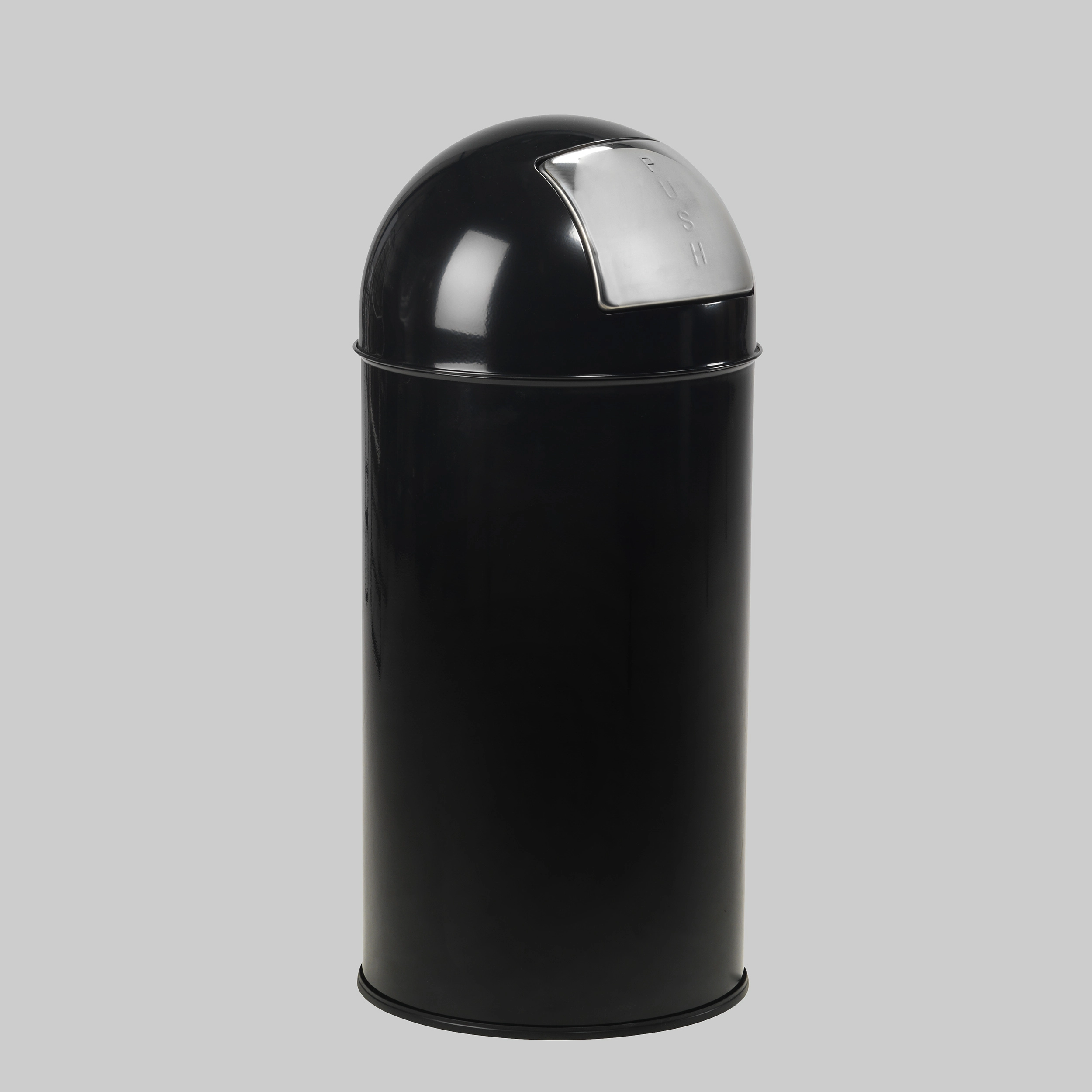 Abfalleimer PUSHBOY Schwarz mieten bei ADEXPO