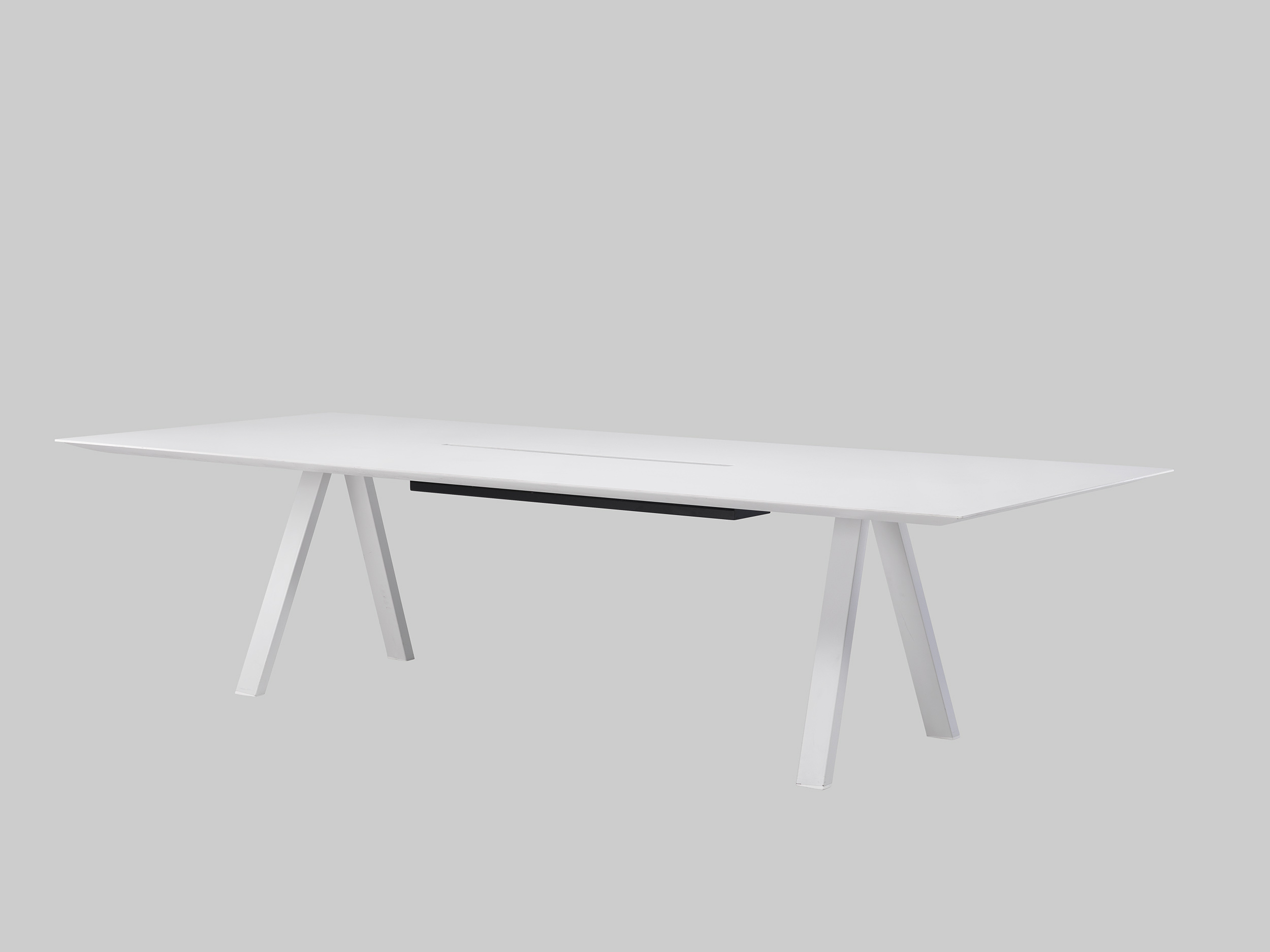 Sitztisch ARKI 300×120 Weiss / Weiss mieten bei ADEXPO