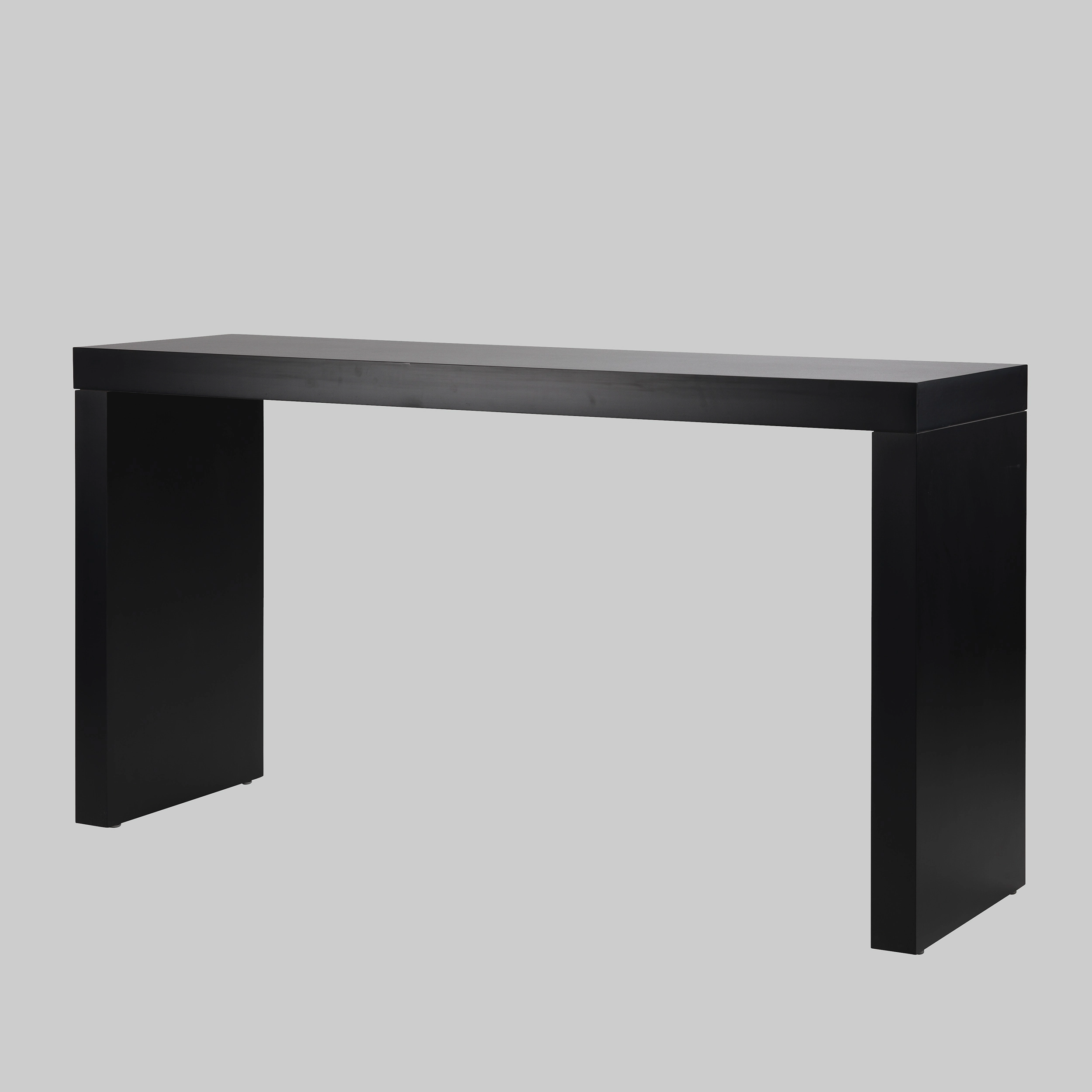 Stehtisch PONTA 206×60 Schwarz / Schwarz mieten bei ADEXPO