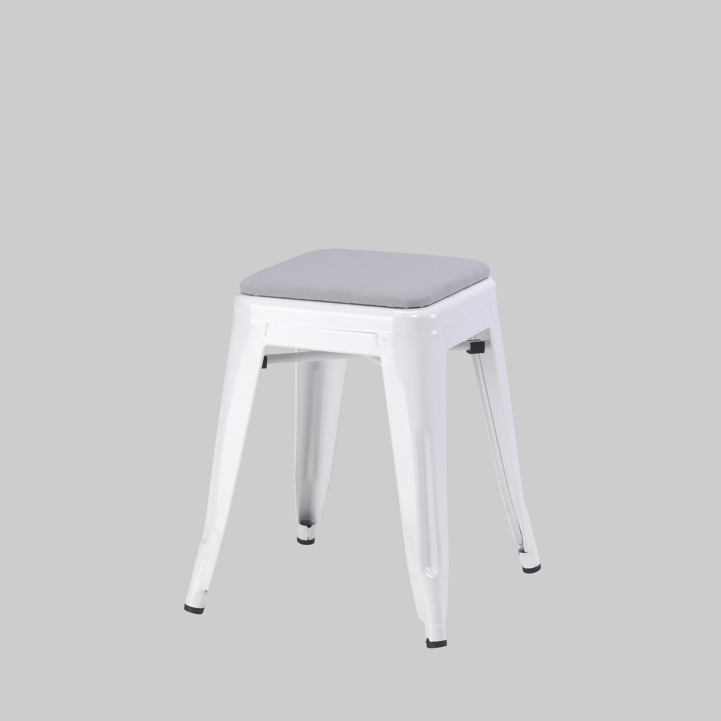 Hocker FRAGA Grau / Weiss mieten bei ADEXPO