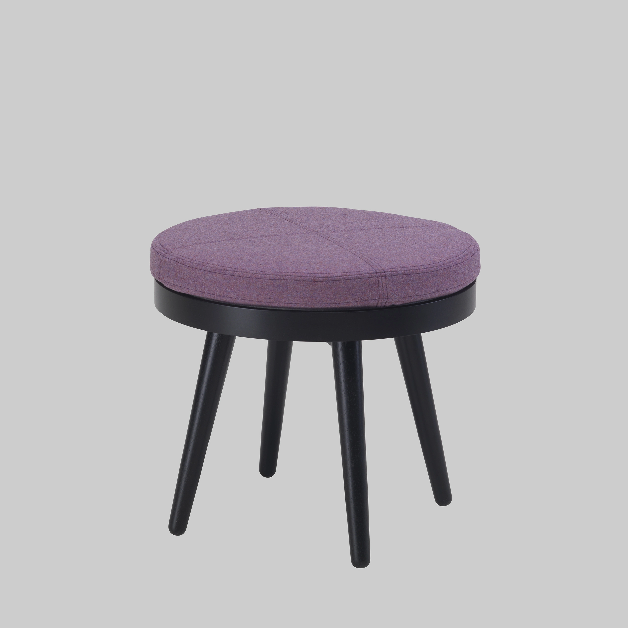 Hocker ALMA Lavendel / Schwarz mieten bei ADEXPO
