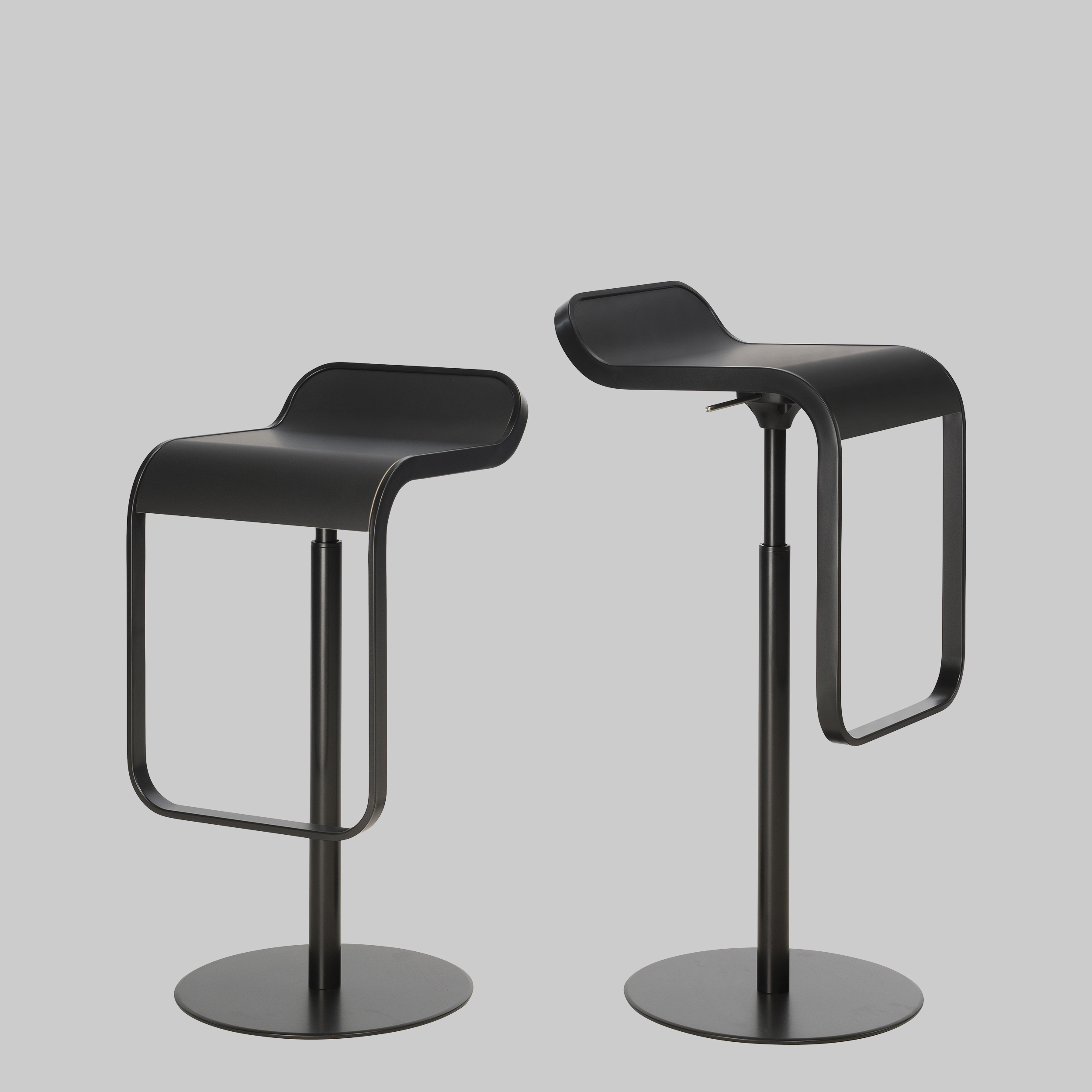 Barhocker LEM Schwarz / Schwarz mieten bei ADEXPO