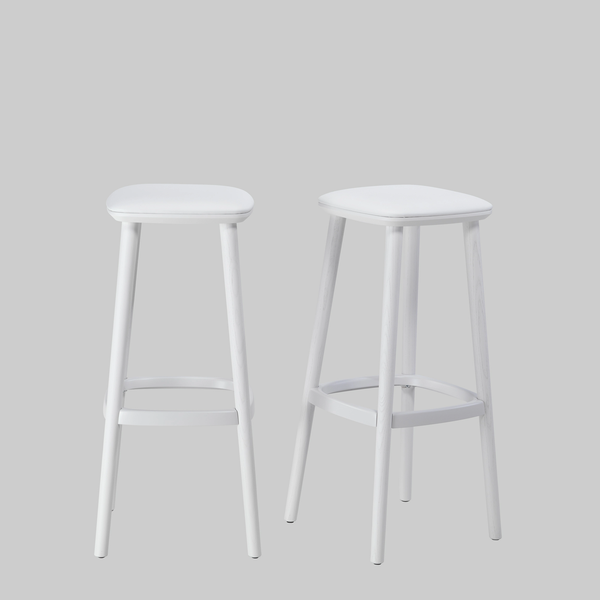 Barhocker BABILA Weiss / Weiss mieten bei ADEXPO