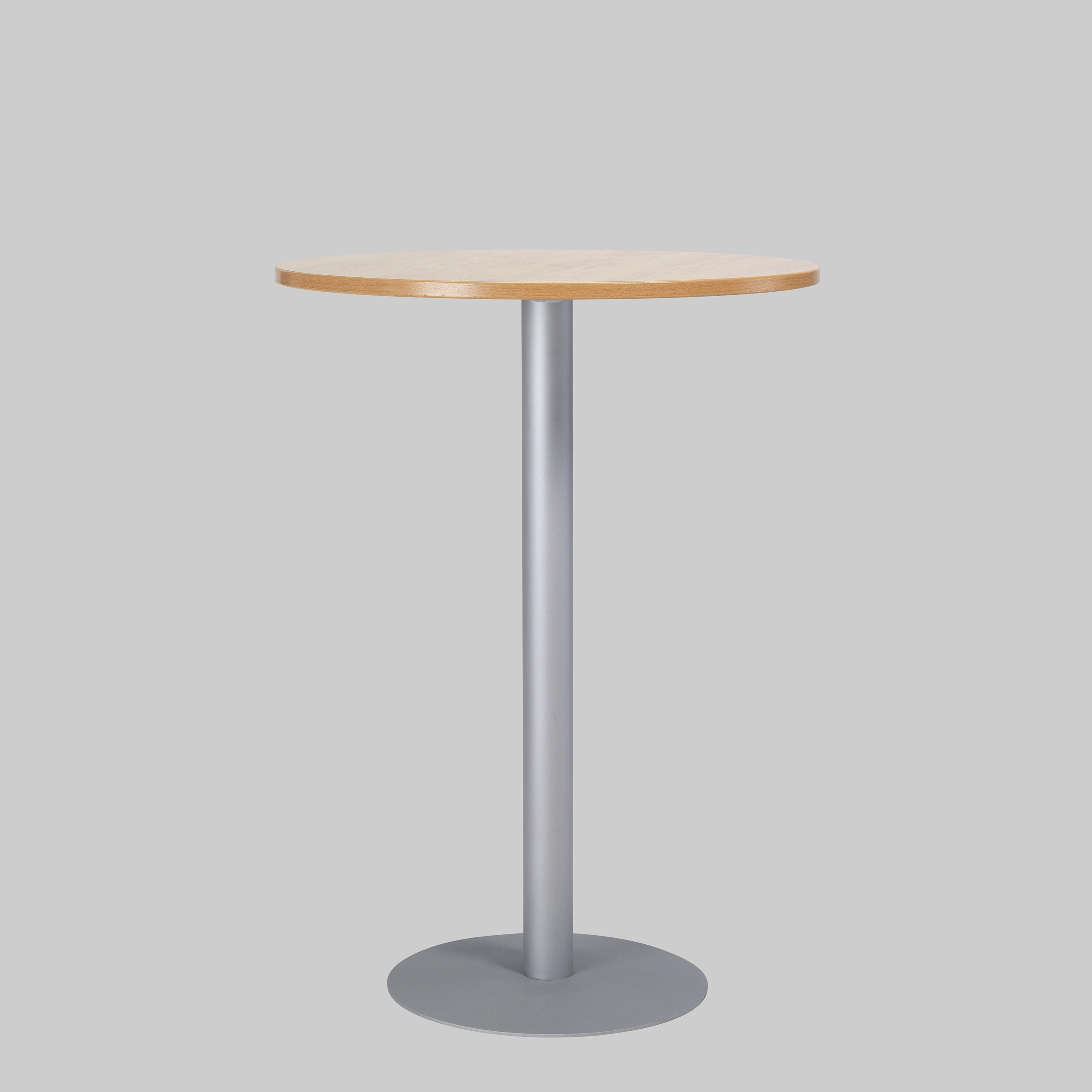 Stehtisch PUB Ø80 Buche / Aluminium mieten bei ADEXPO
