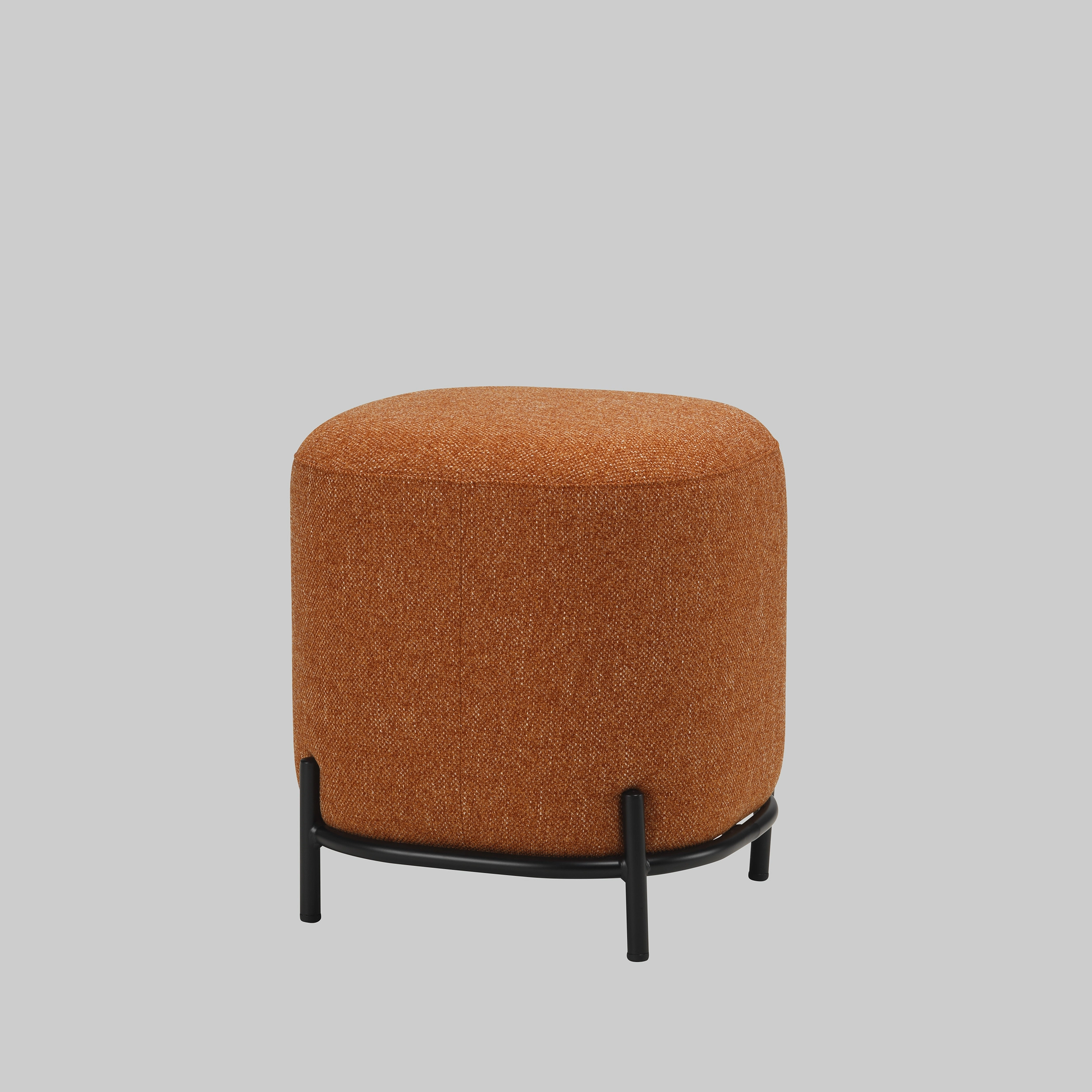 Hocker NORA Coral / Schwarz mieten bei ADEXPO