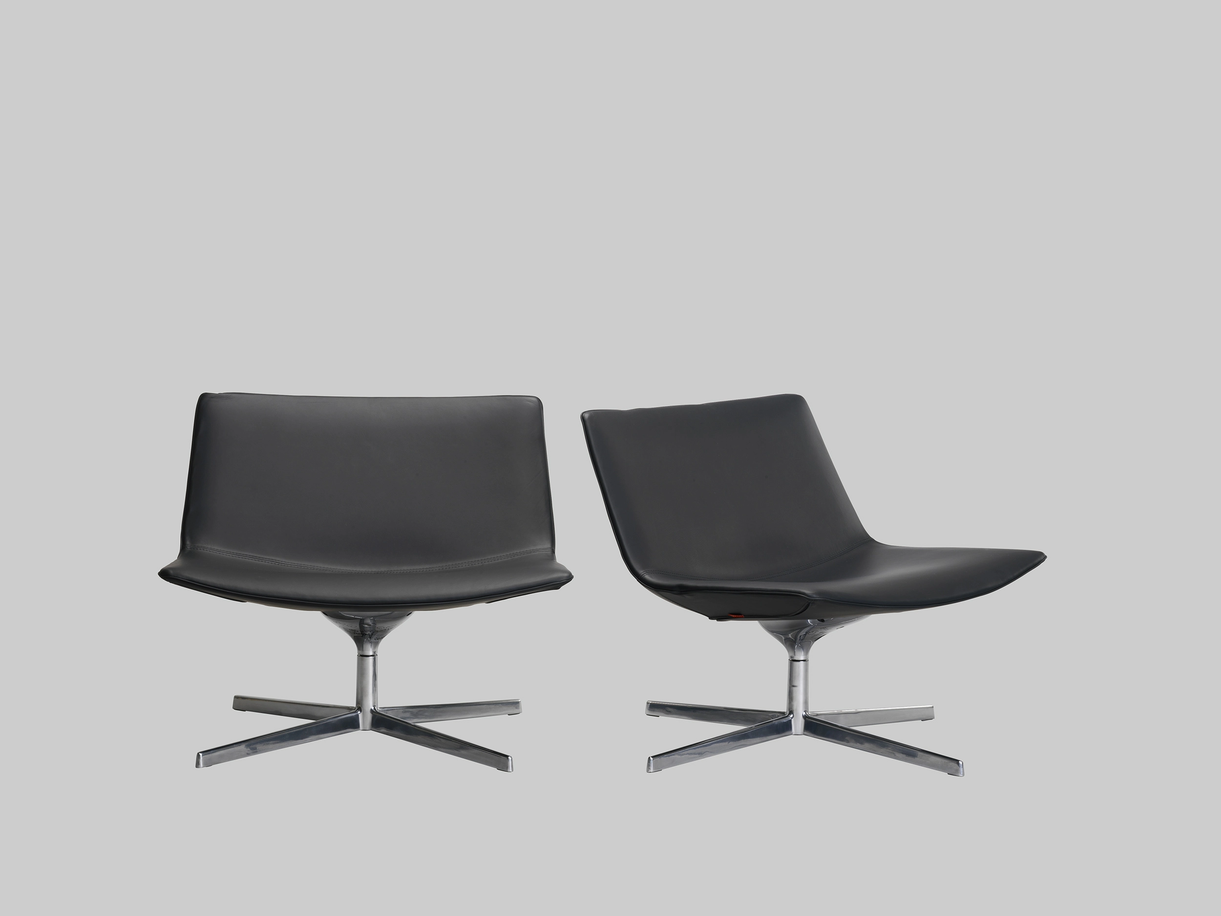 Sessel CATIFA 80 Schwarz / Aluminium mieten bei ADEXPO
