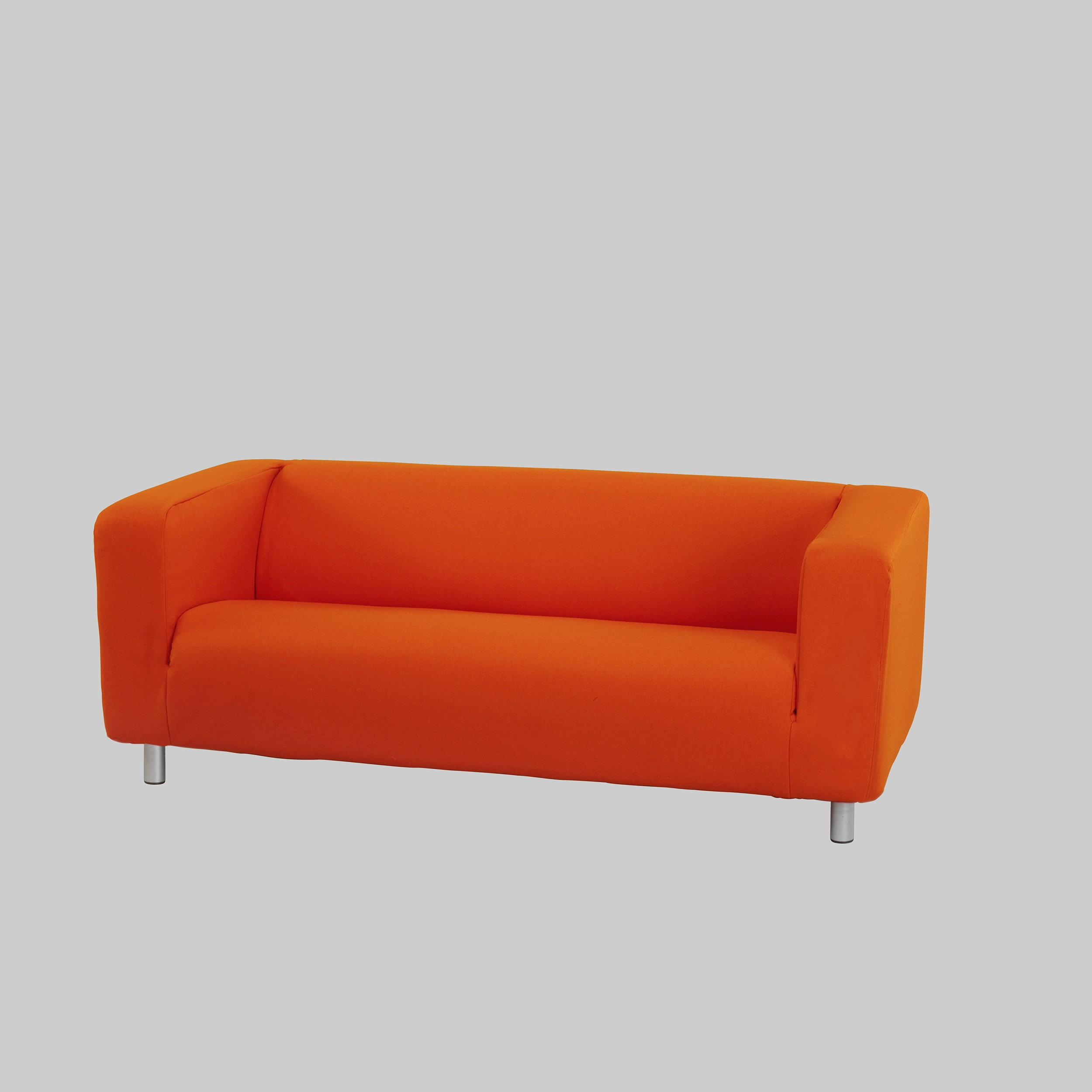 Sofa XADE Orange / Aluminium mieten bei ADEXPO