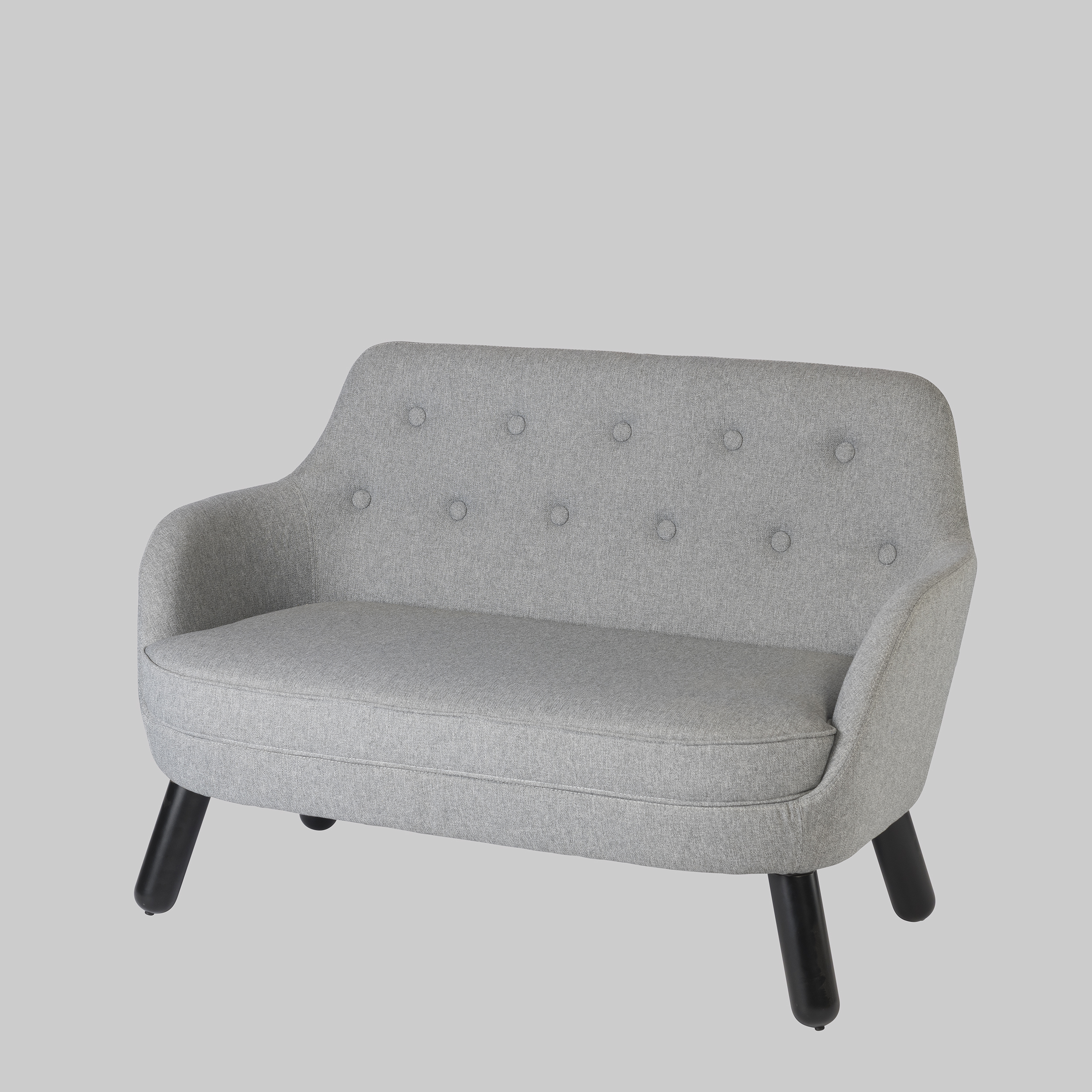 Sofa MILO 2 Grau / Schwarz mieten bei ADEXPO