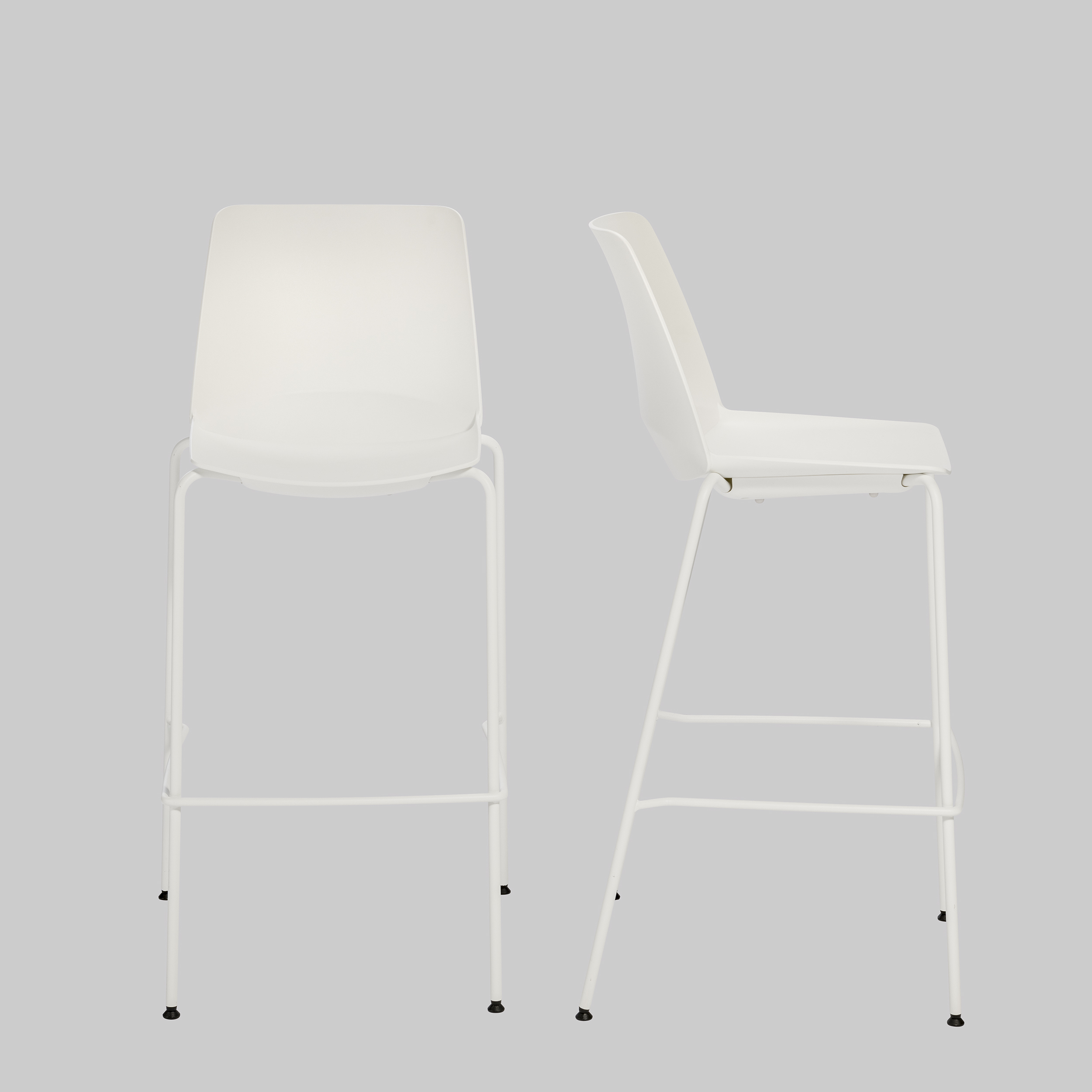 Barhocker PALO Weiss / Weiss mieten bei ADEXPO