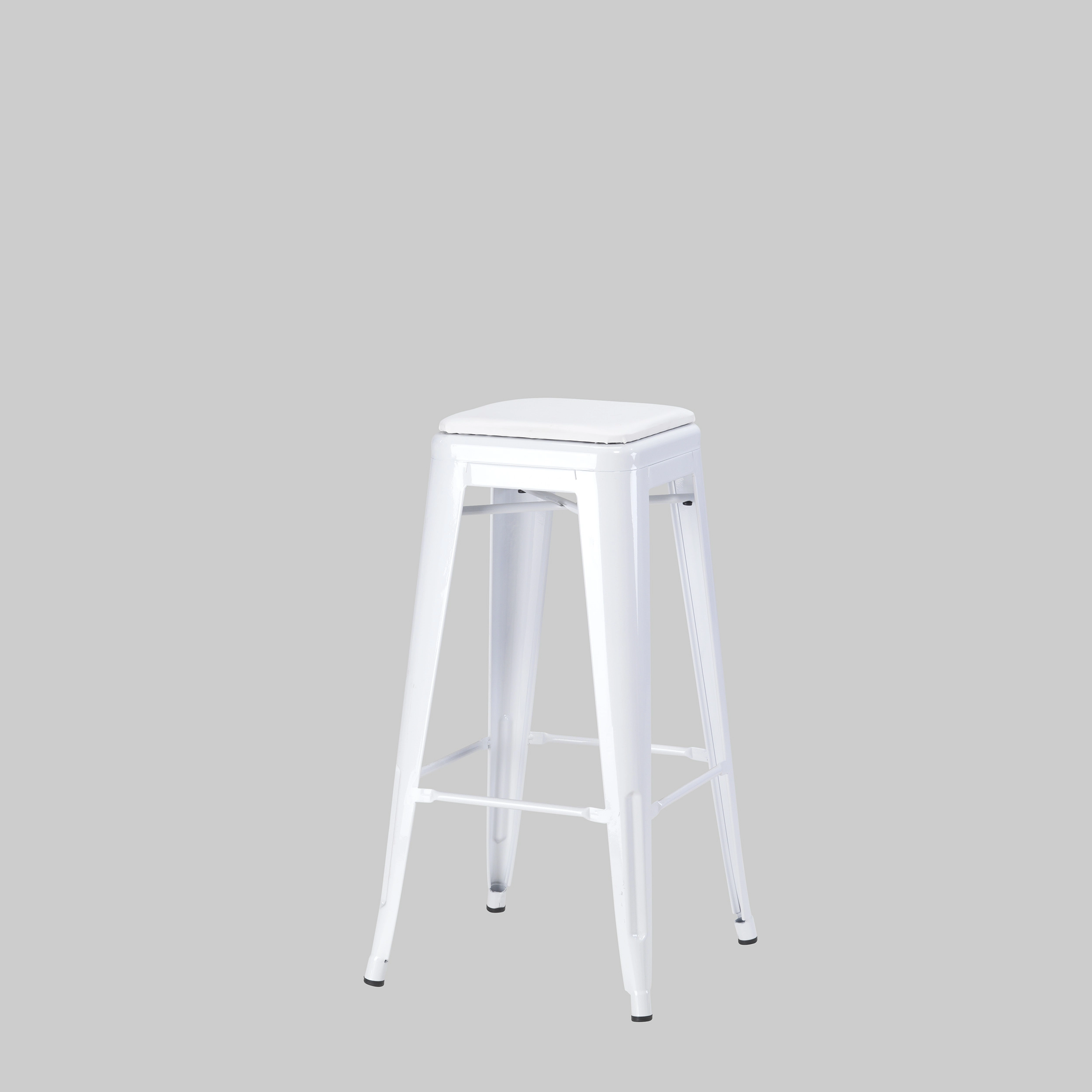 Barhocker FRAGA Weiss / Weiss mieten bei ADEXPO