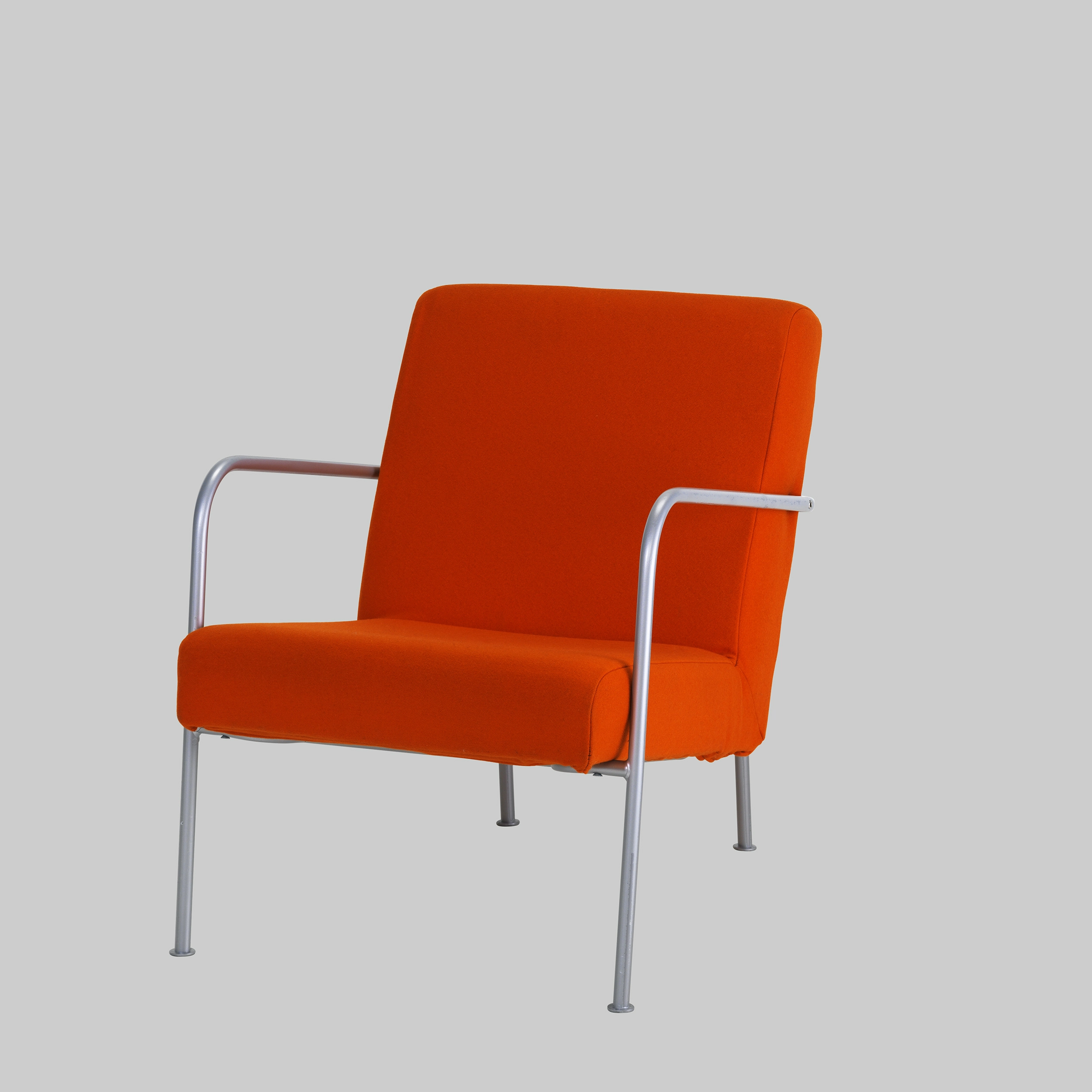 Sessel XIDE Orange / Aluminium mieten bei ADEXPO